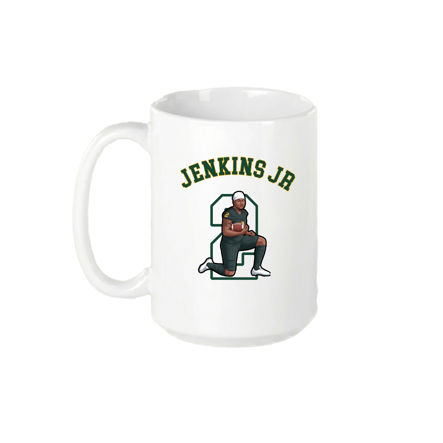15oz Coffee Mug — Shirsey Arch in White