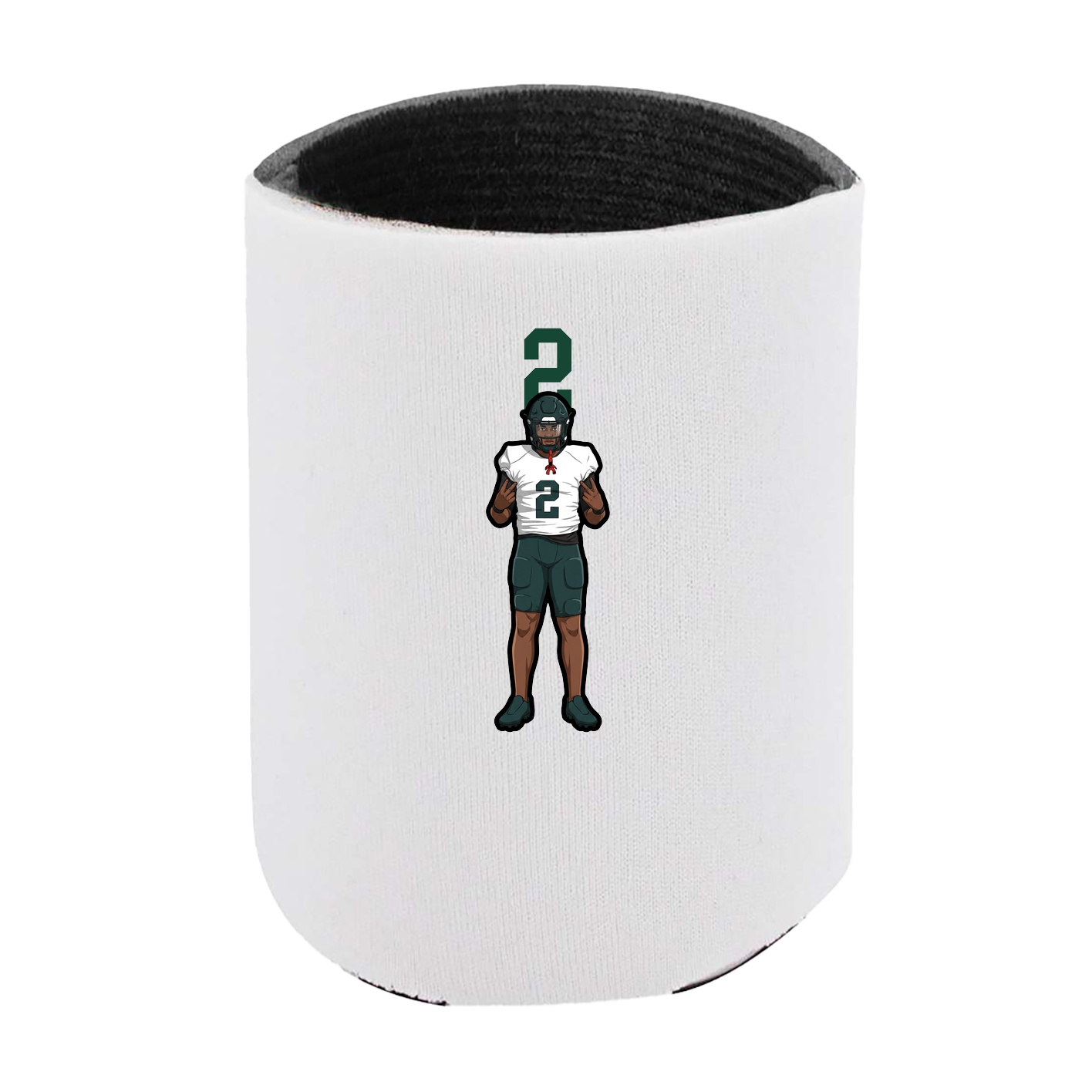 Can Holder — Number Top in White