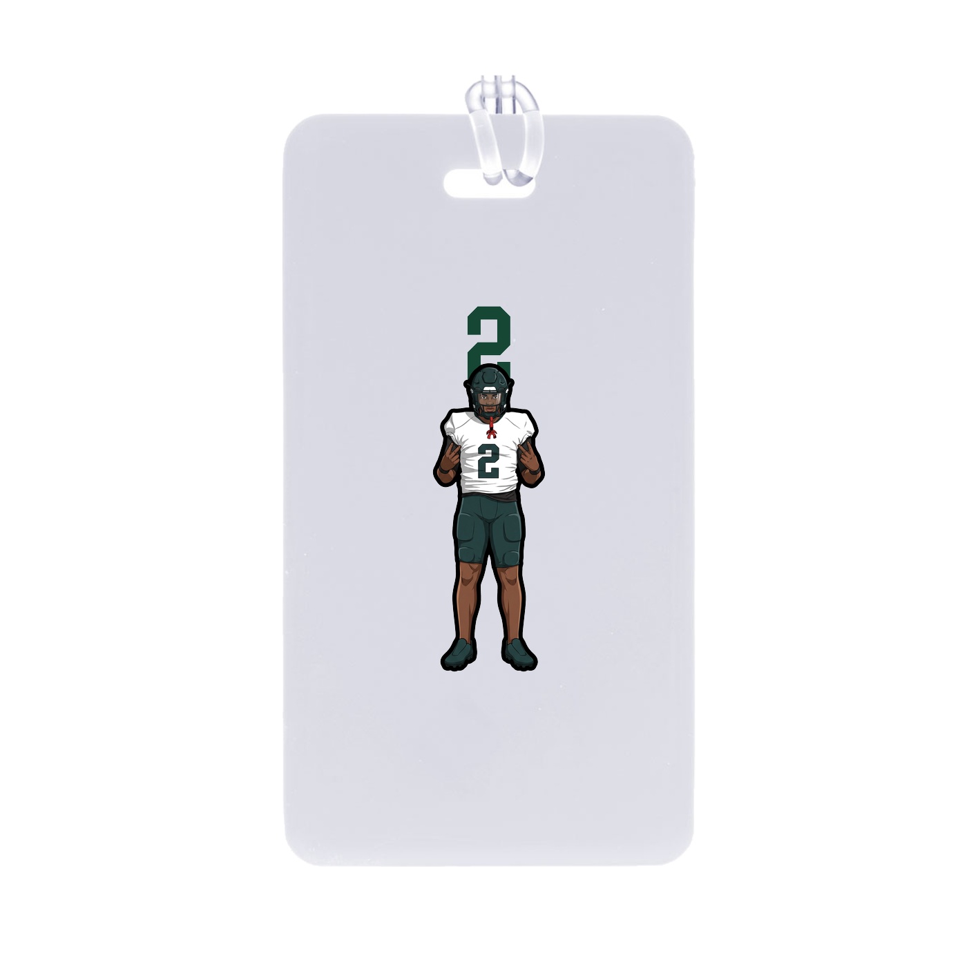 Bag Tag — Number Top in Classic