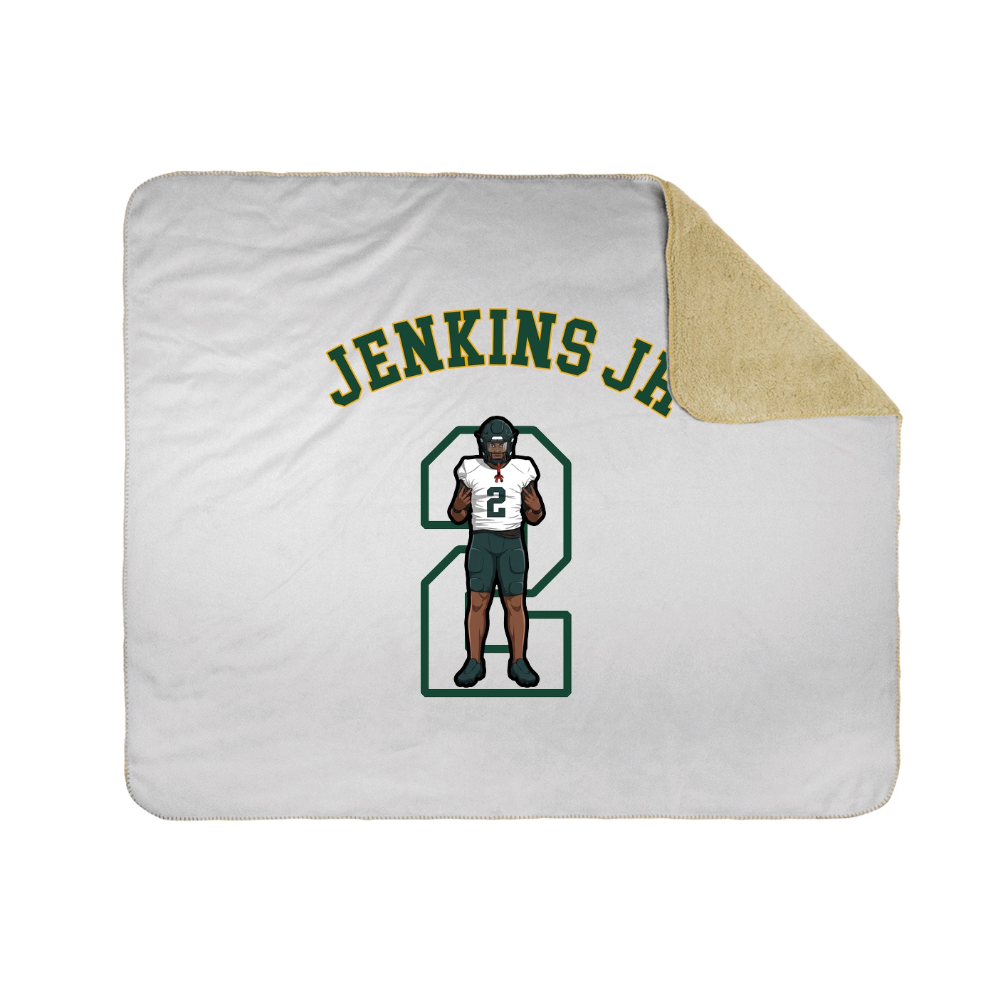 Throw Blanket — Shirsey Arch in White
