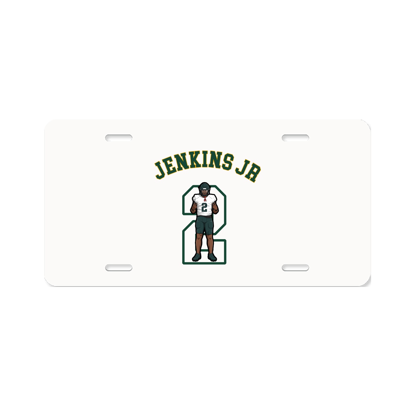 License Plate — Shirsey Arch in Classic