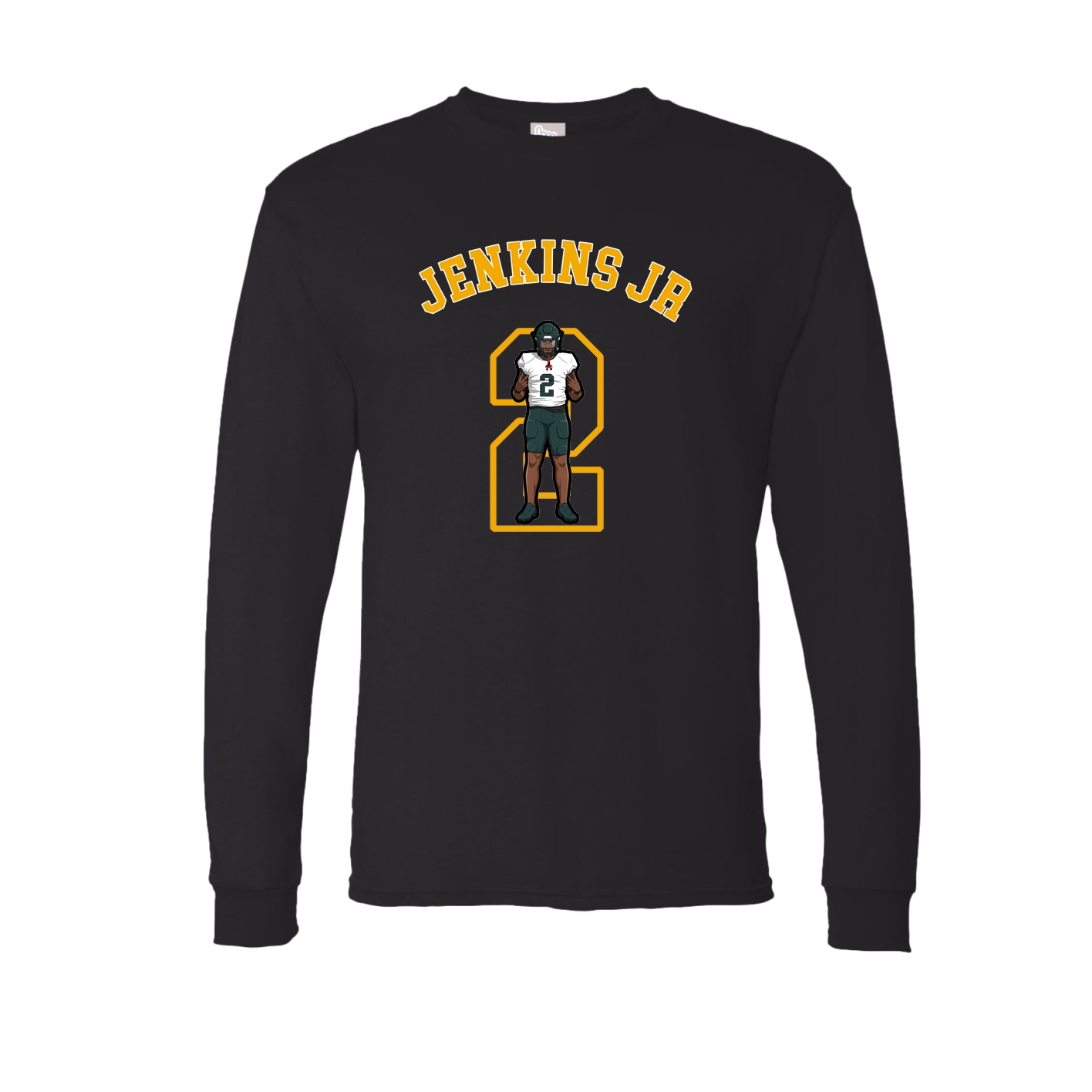 Long Sleeve Tee — Shirsey Arch in Black
