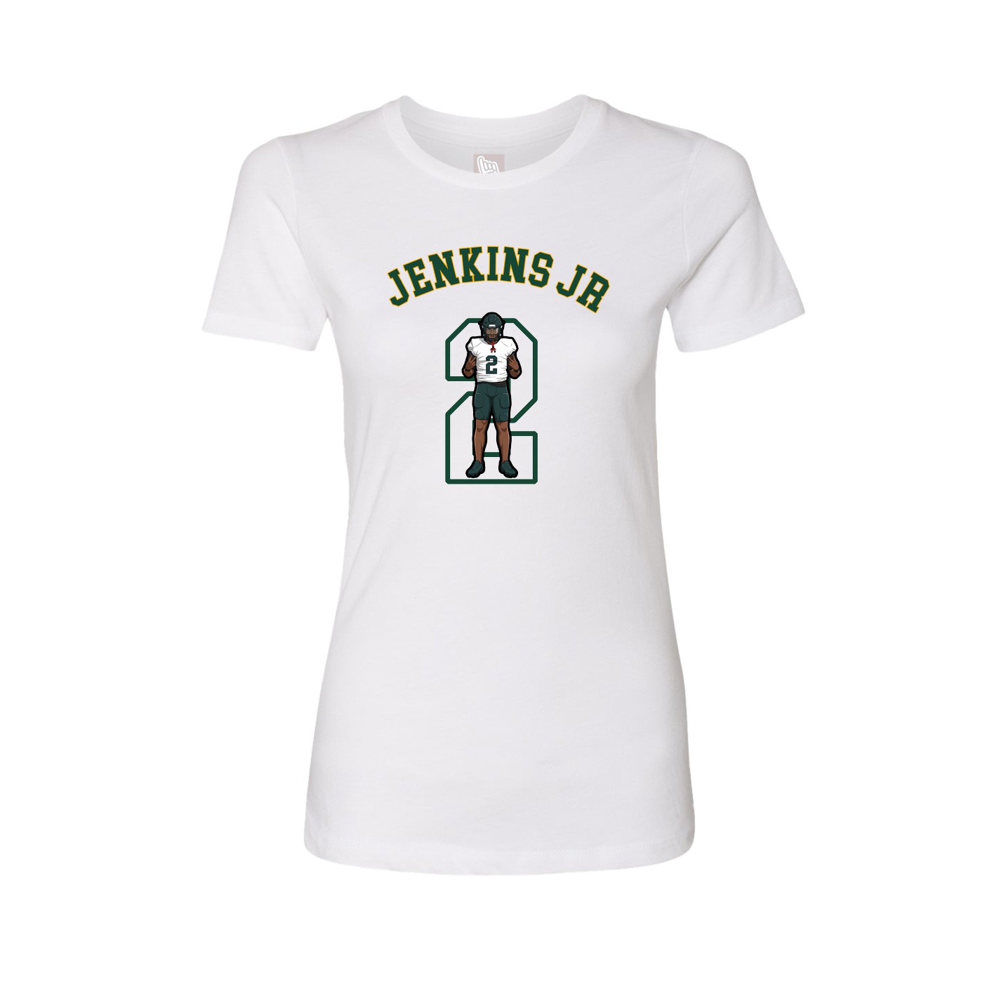 Womens Tee — Shirsey Arch in White