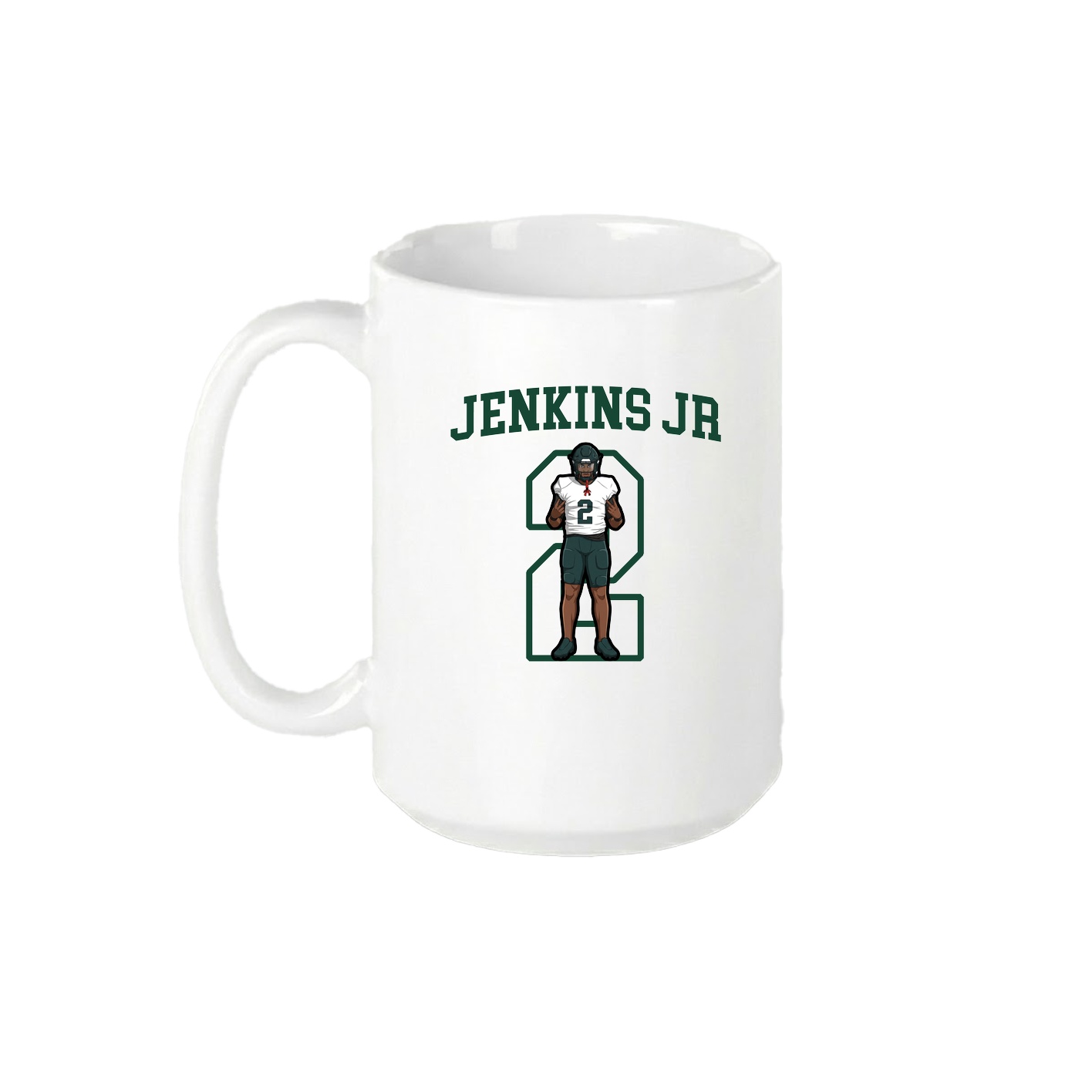 15oz Coffee Mug — Shirsey in White