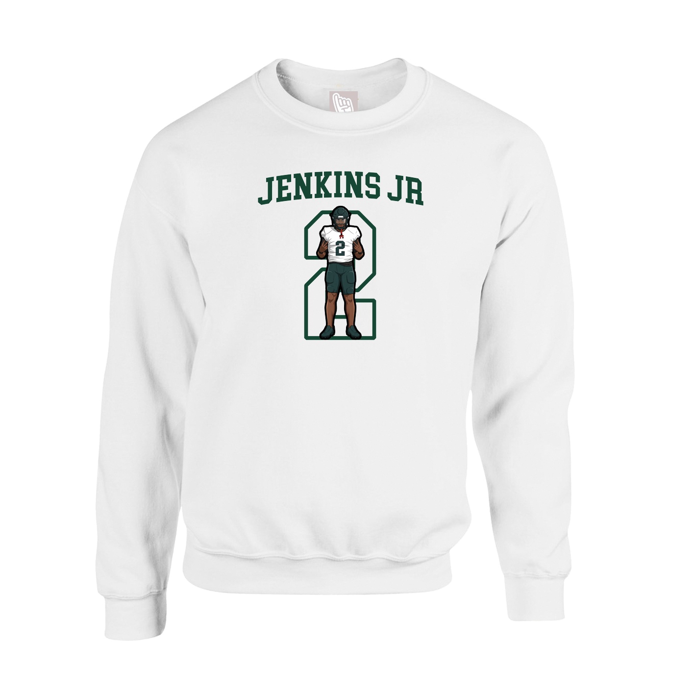 Fleece Crew — Shirsey in White