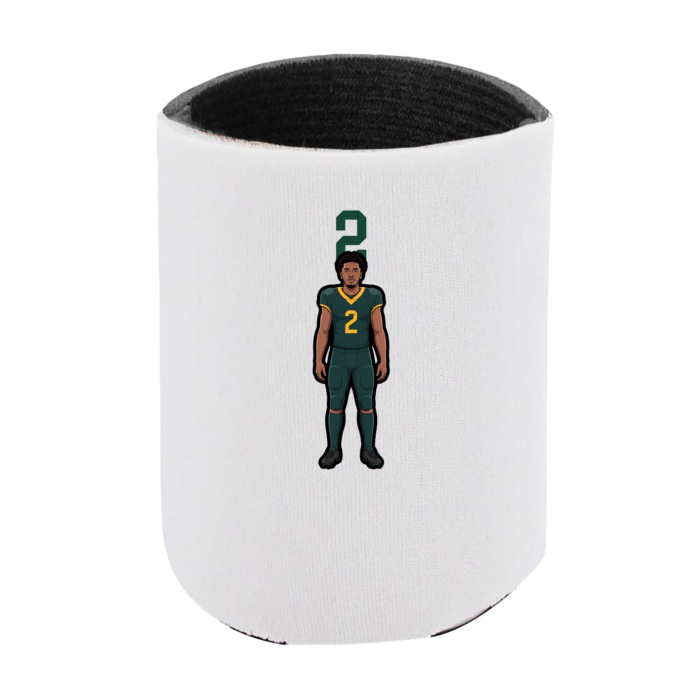 Can Holder — Number Top in White