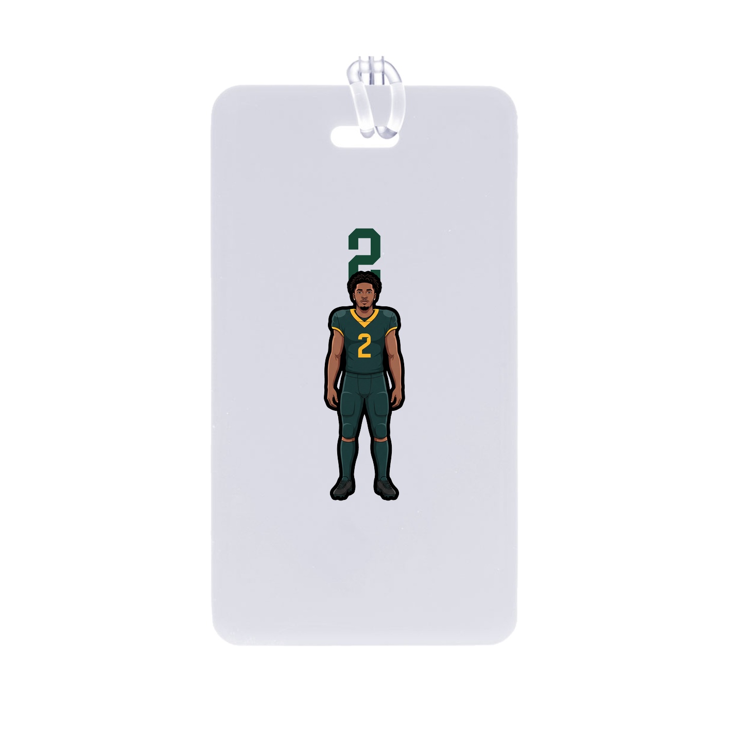 Bag Tag — Number Top in Classic