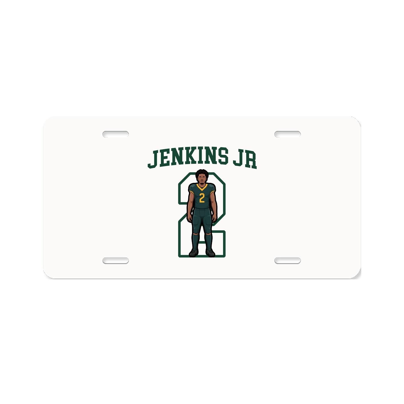 Aluminum License Plate