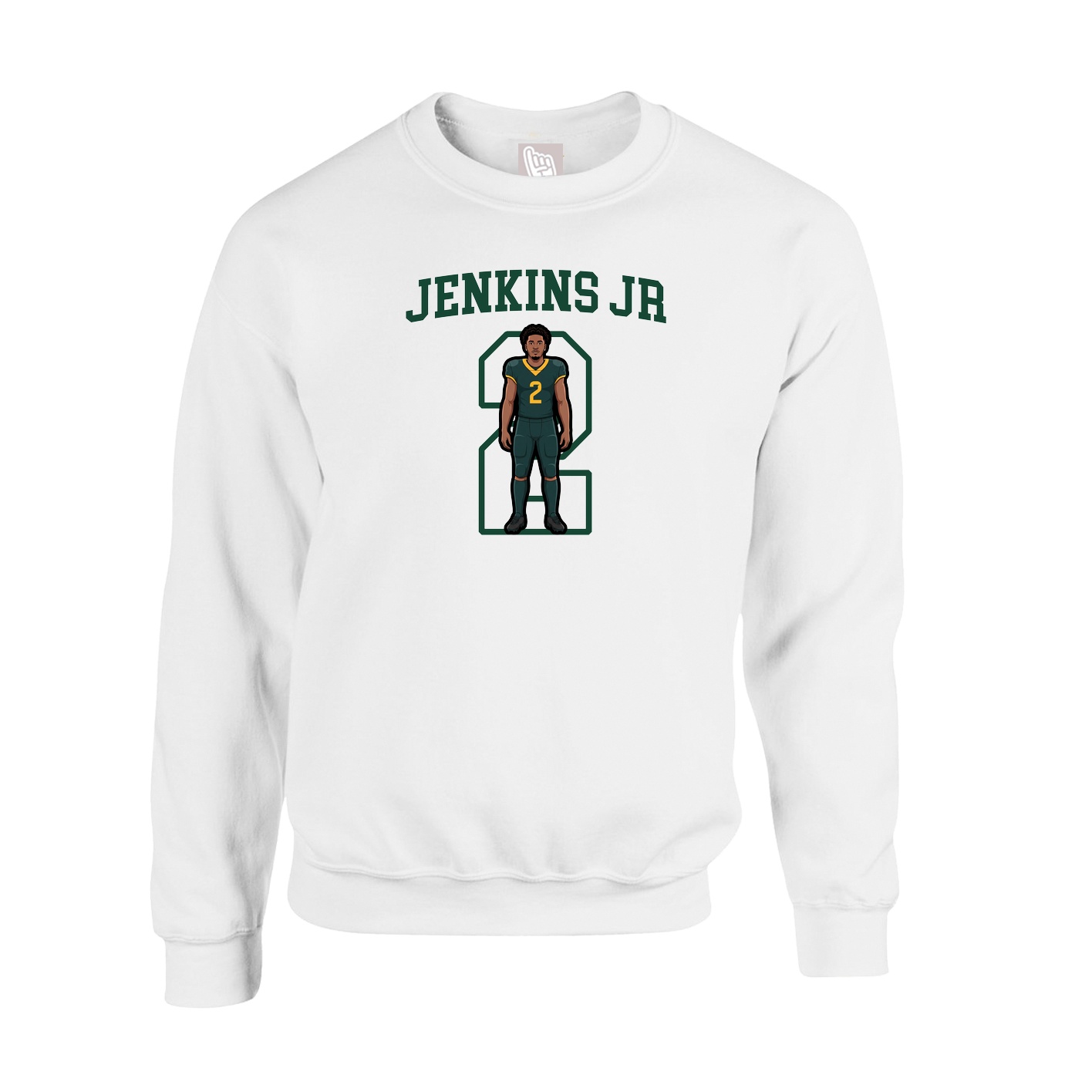 Fleece Crew — Shirsey in White