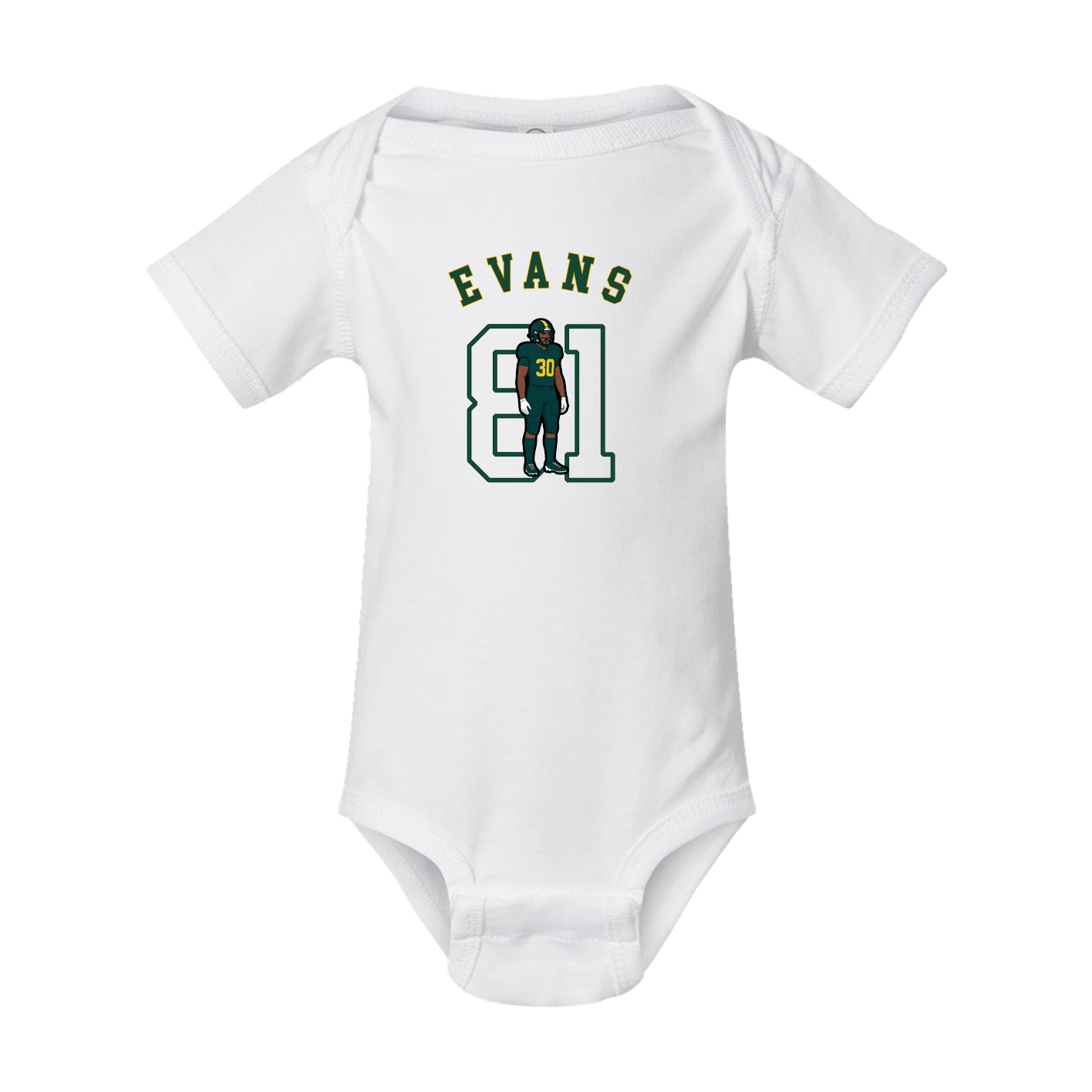 Baby Onesie — Shirsey Arch in White
