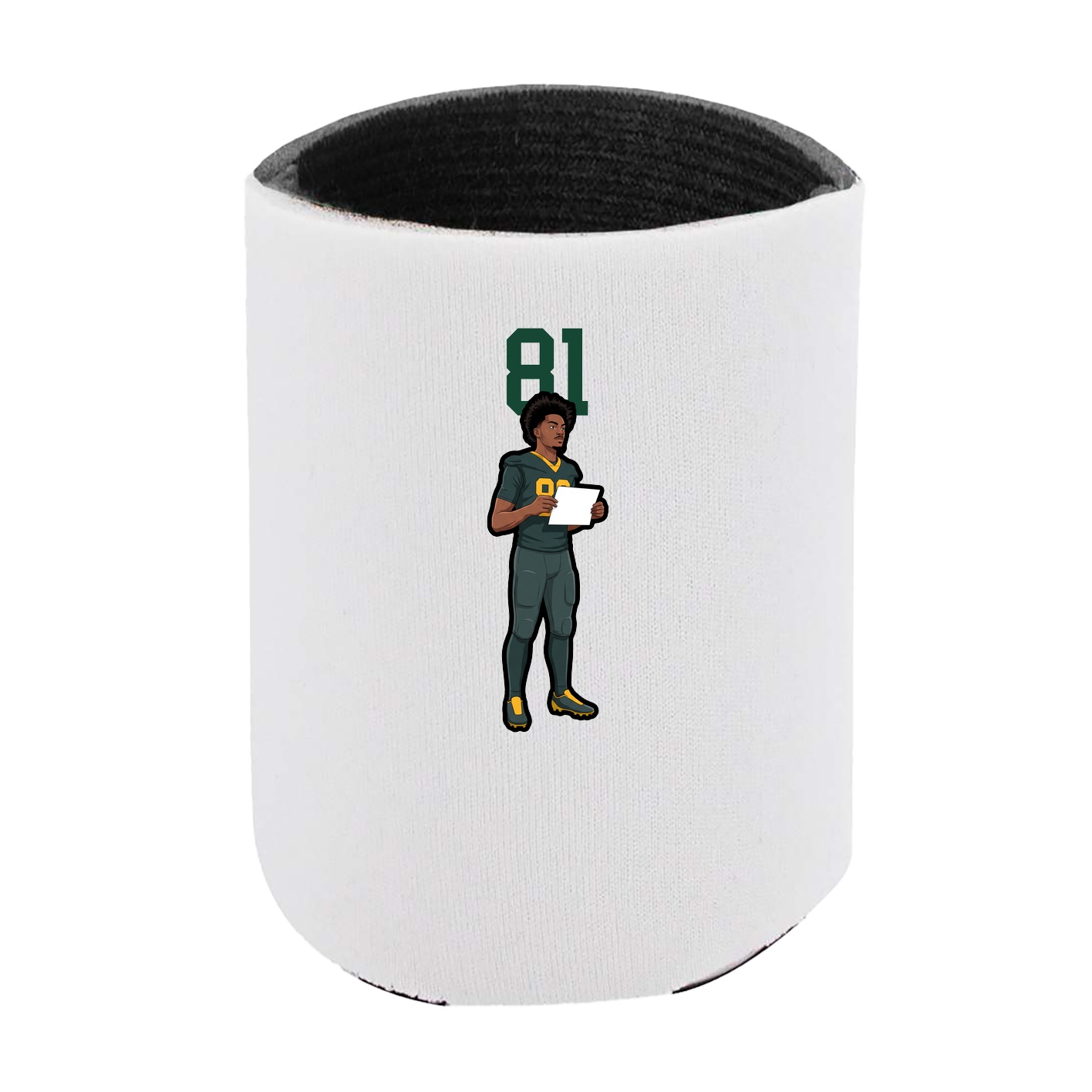 Can Holder — Number Top in White