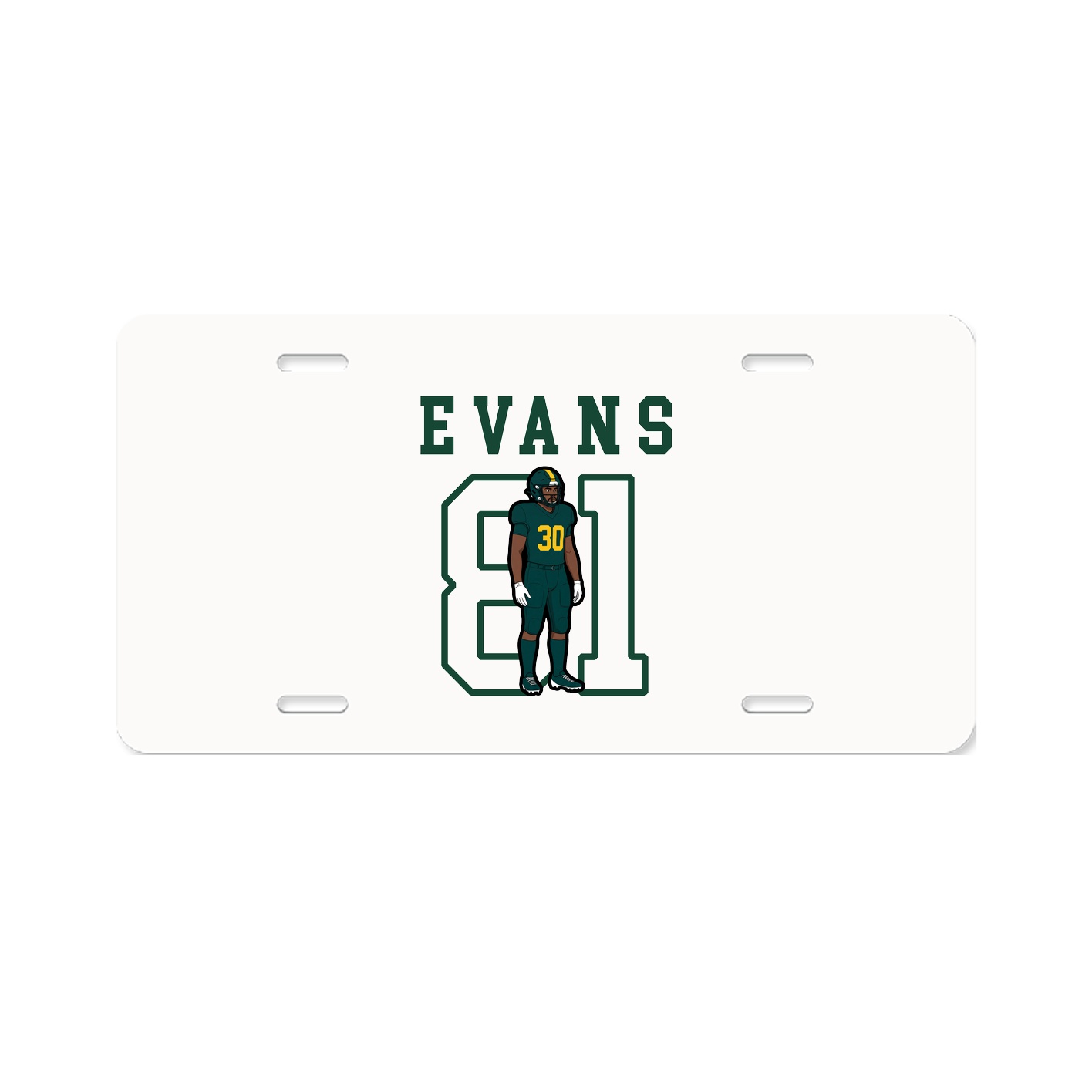 License Plate — Shirsey in Classic
