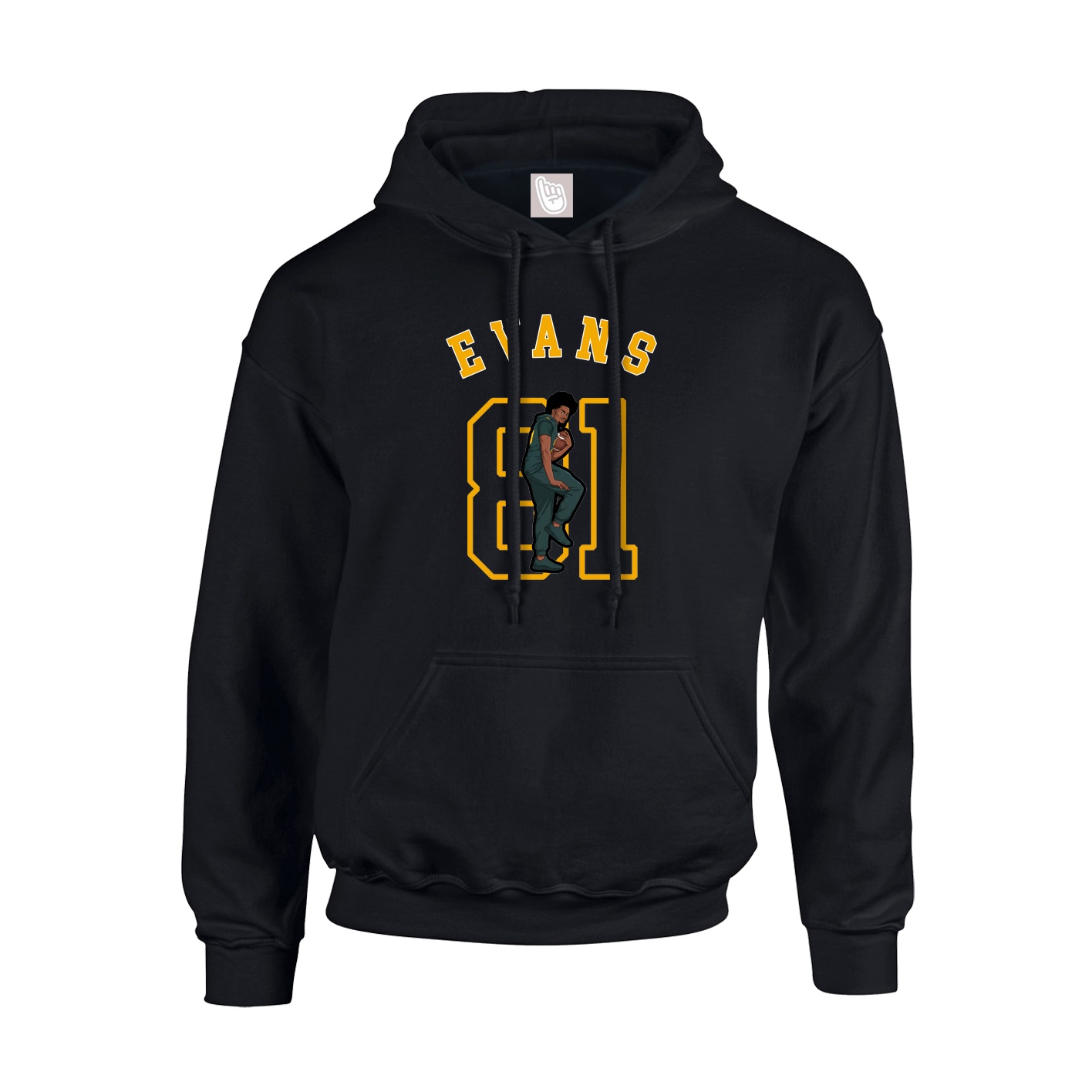 Hoodie — Shirsey Arch in Black