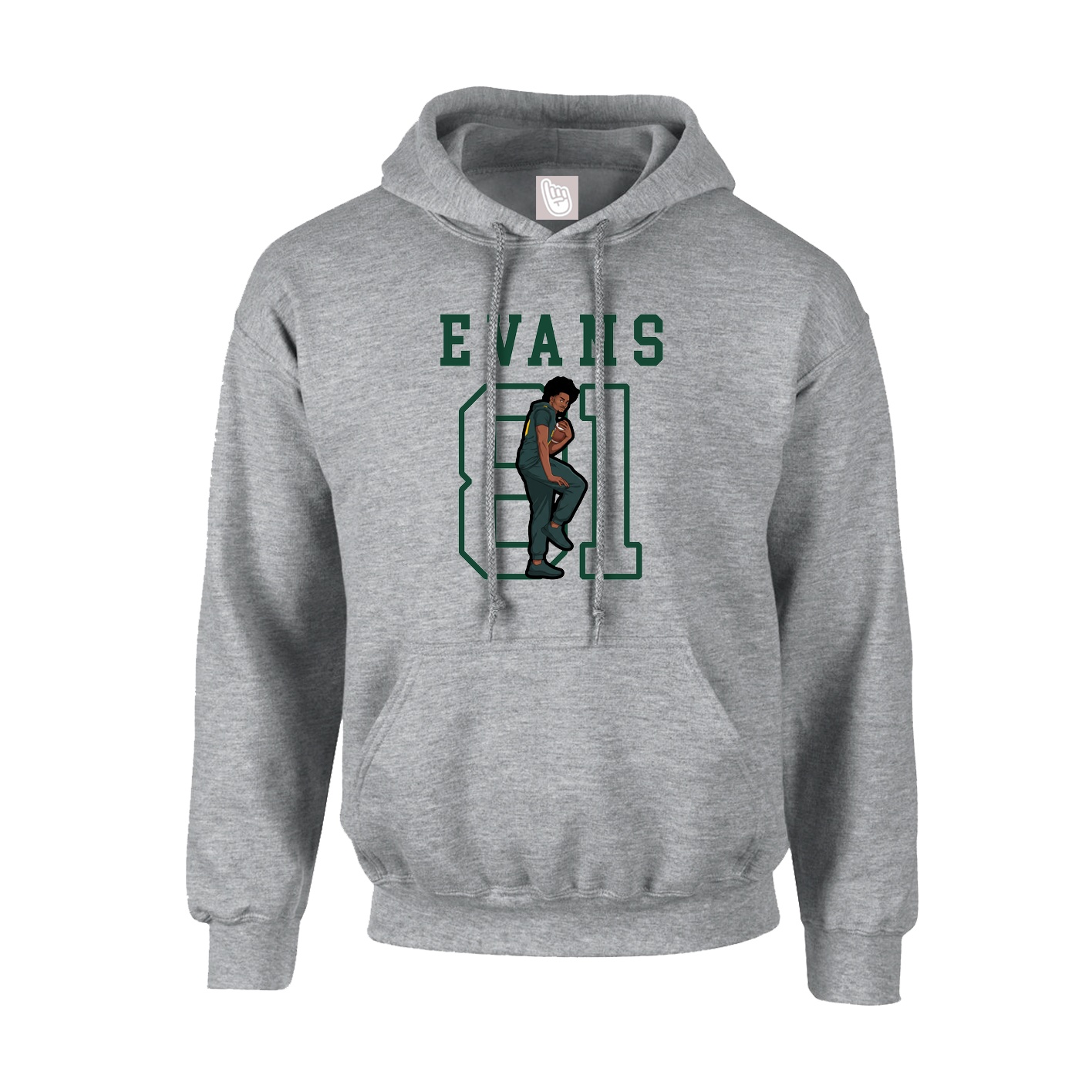 Youth Hoodie — Shirsey in Grey