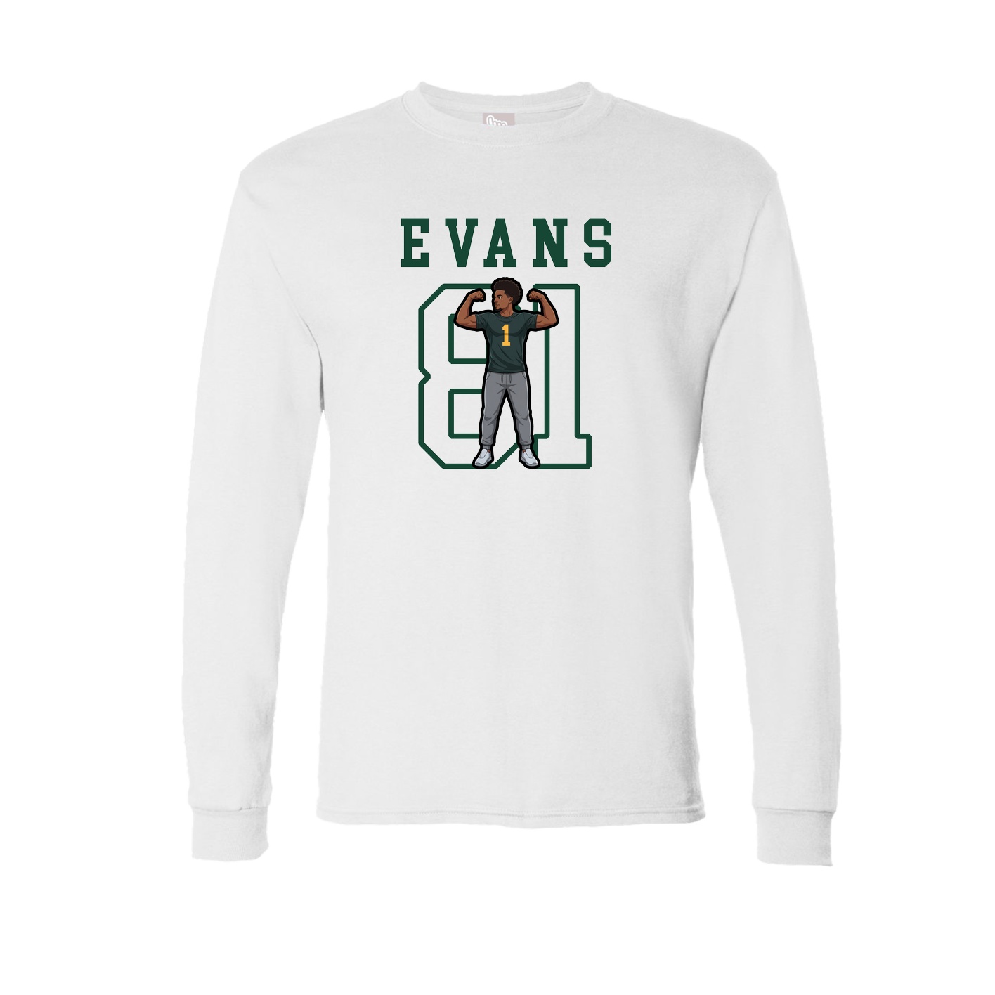 Long Sleeve Tee — Shirsey in White