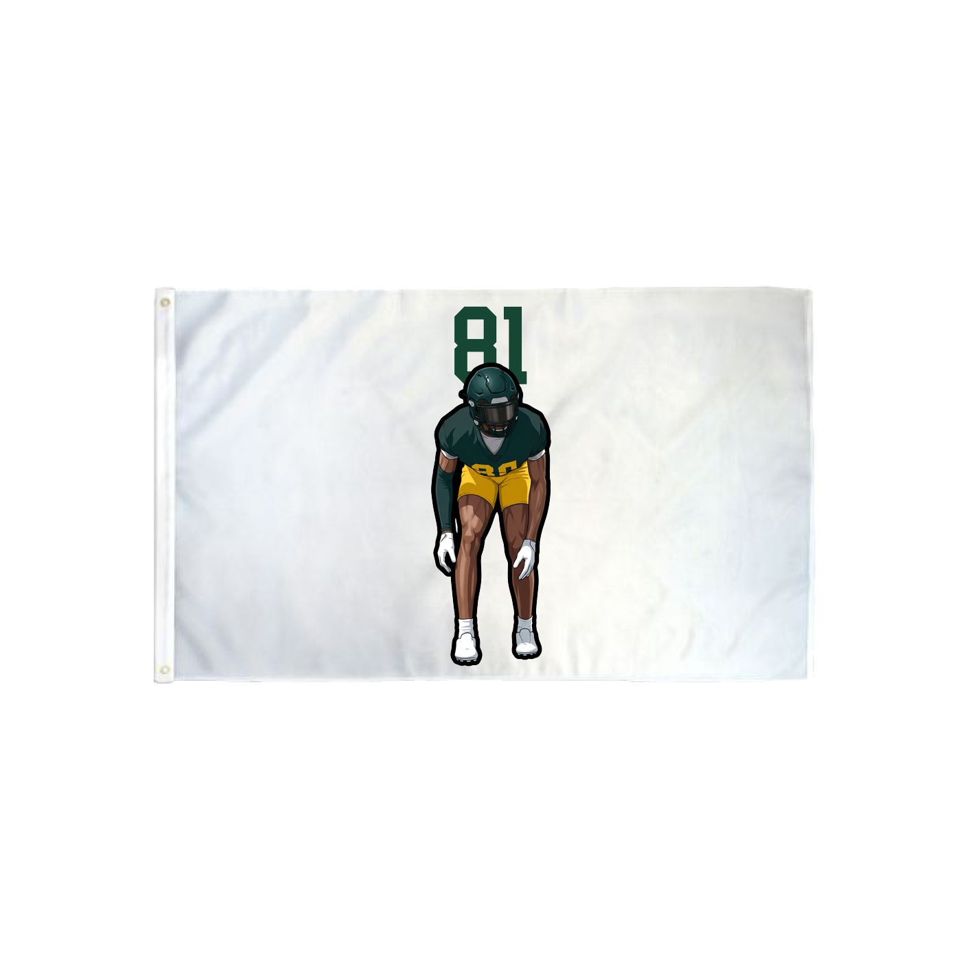 3x5 Flag — Number Top in Classic