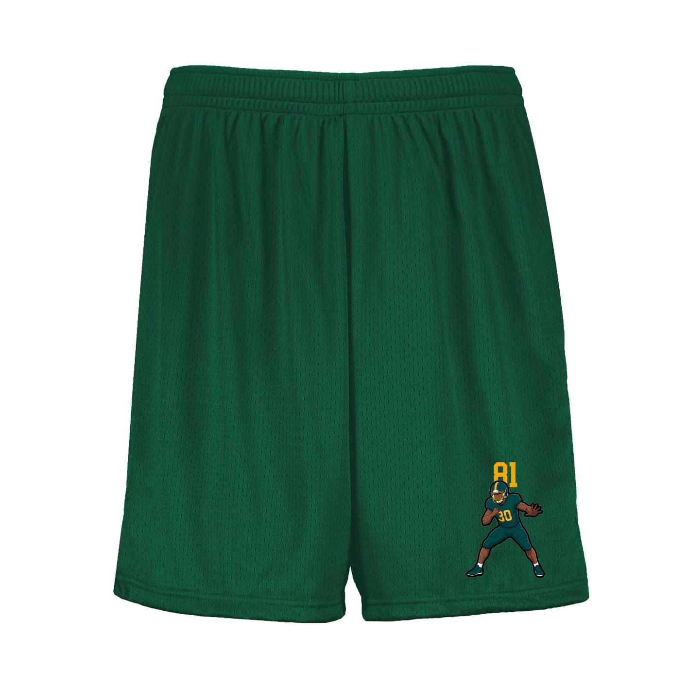 Shorts — Number Top in Green