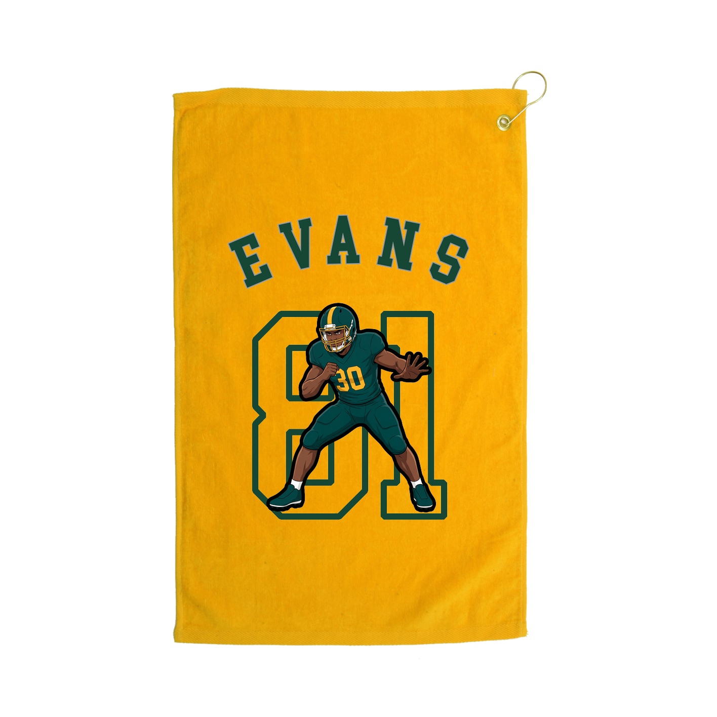 Golf Towel — Shirsey Arch in Gold