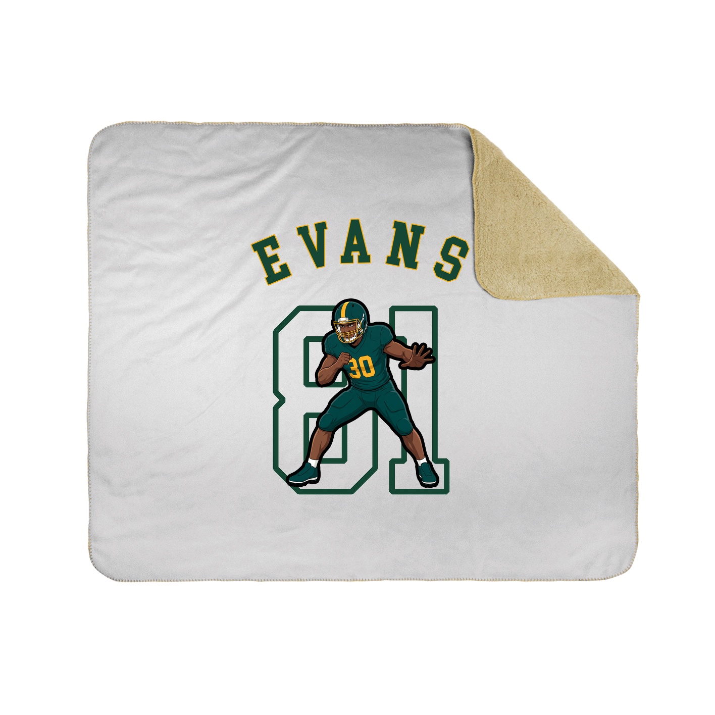 Throw Blanket — Shirsey Arch in White