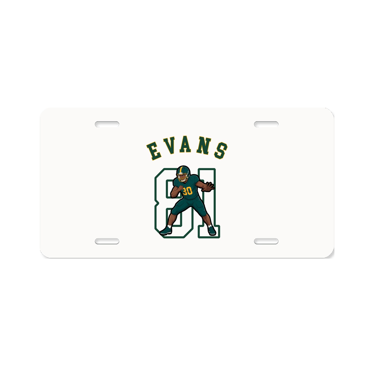 License Plate — Shirsey Arch in Classic