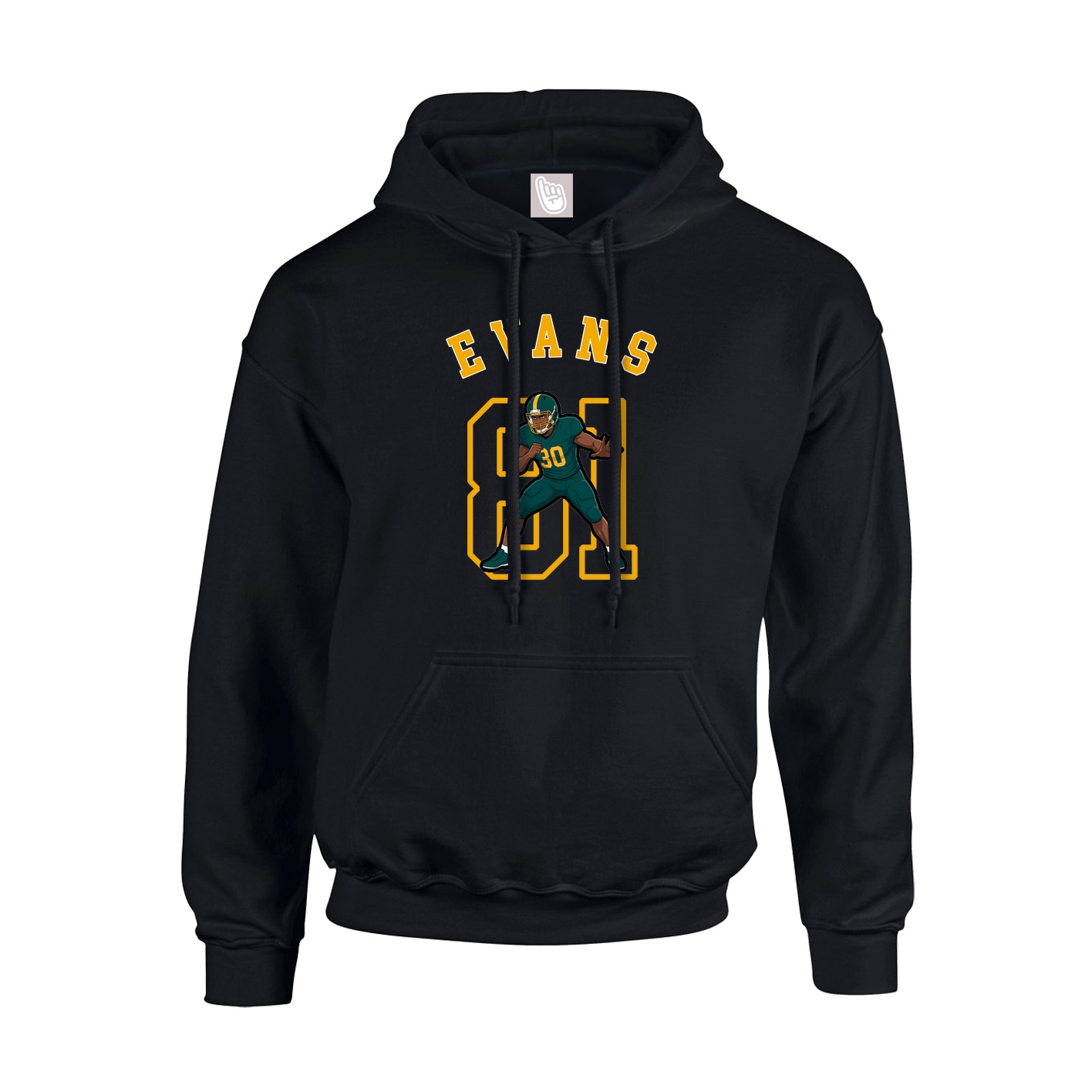 Youth Hoodie — Shirsey Arch in Black
