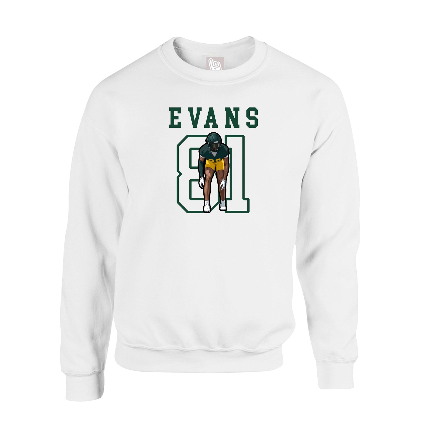 Fleece Crew — Shirsey in White