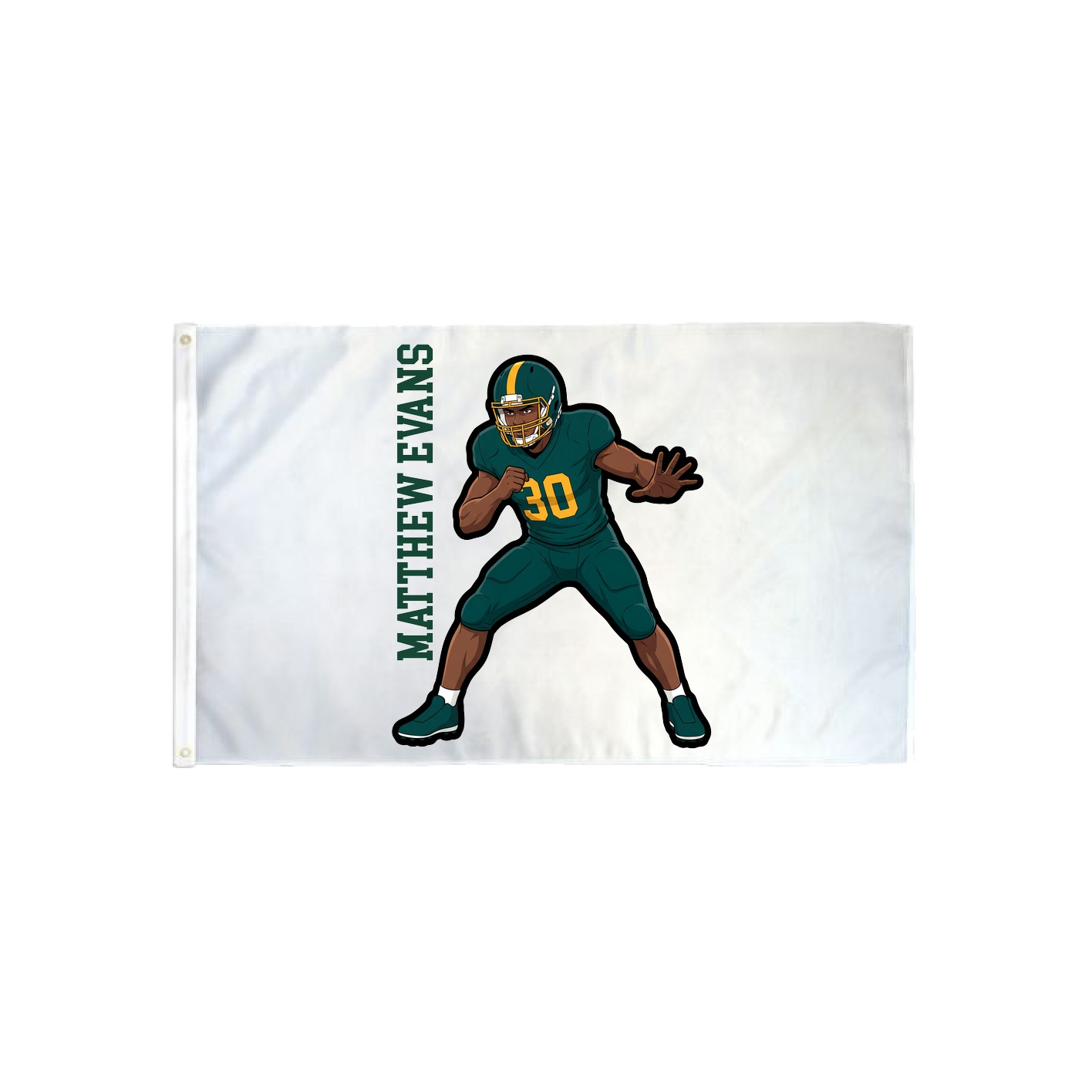 3x5 Flag — Name Vertical in Classic