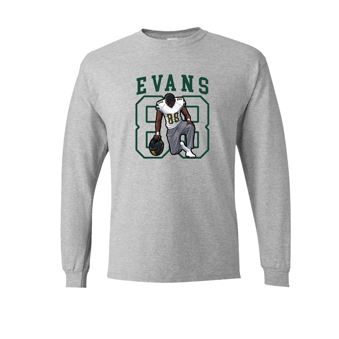 Long Sleeve Tee — Shirsey in Grey