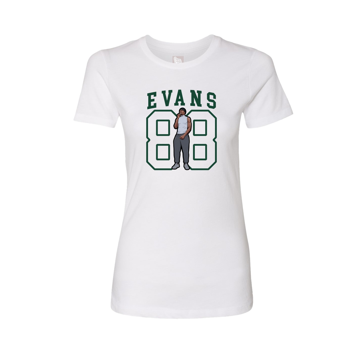 Fitted Women's Tee — Shirsey in White