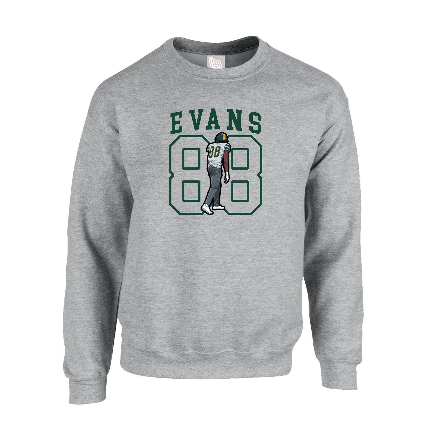 Fleece Crew — Shirsey in Grey