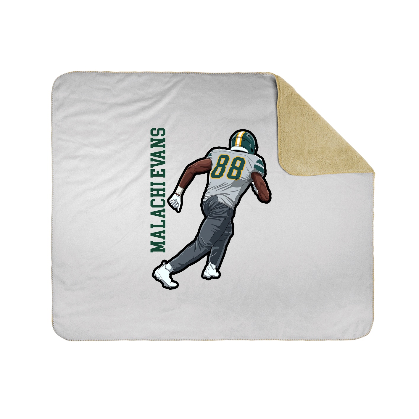 50x60 Sherpa Lined Throw Blanket