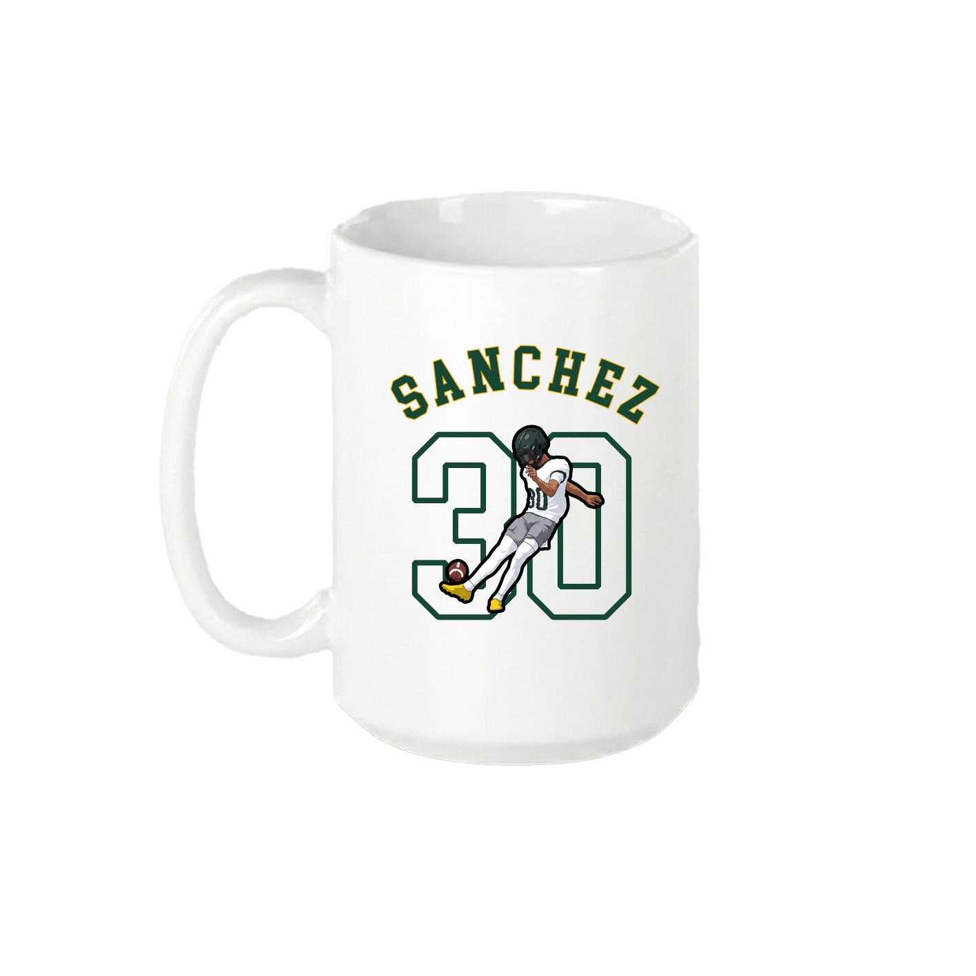 15oz Coffee Mug — Shirsey Arch in White