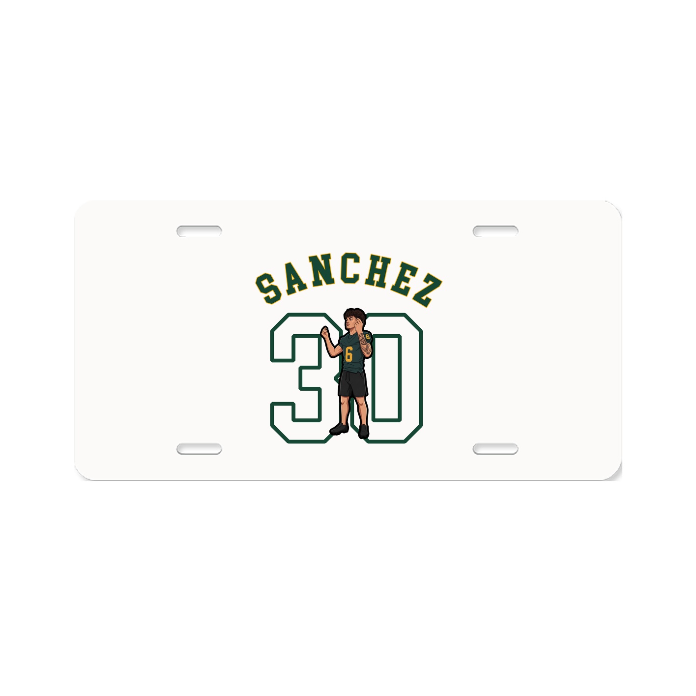License Plate — Shirsey Arch in Classic