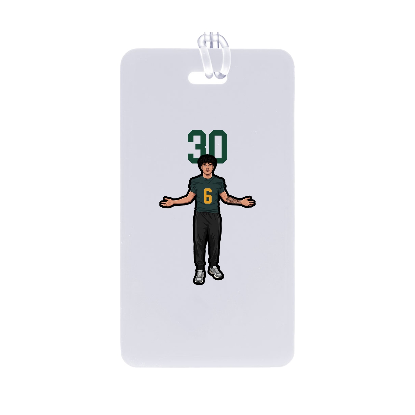 Bag Tag — Number Top in Classic