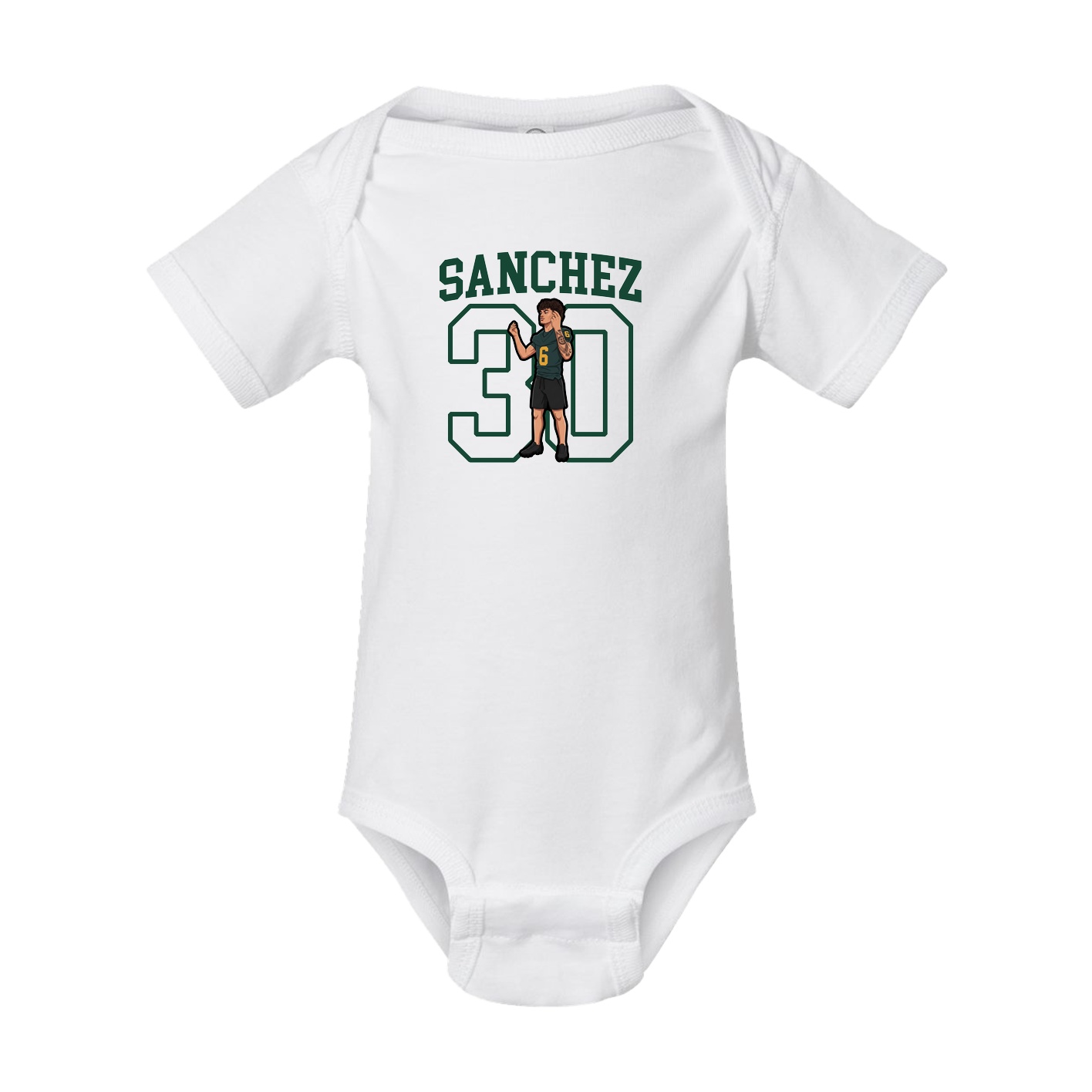 Baby Onesie — Shirsey in White