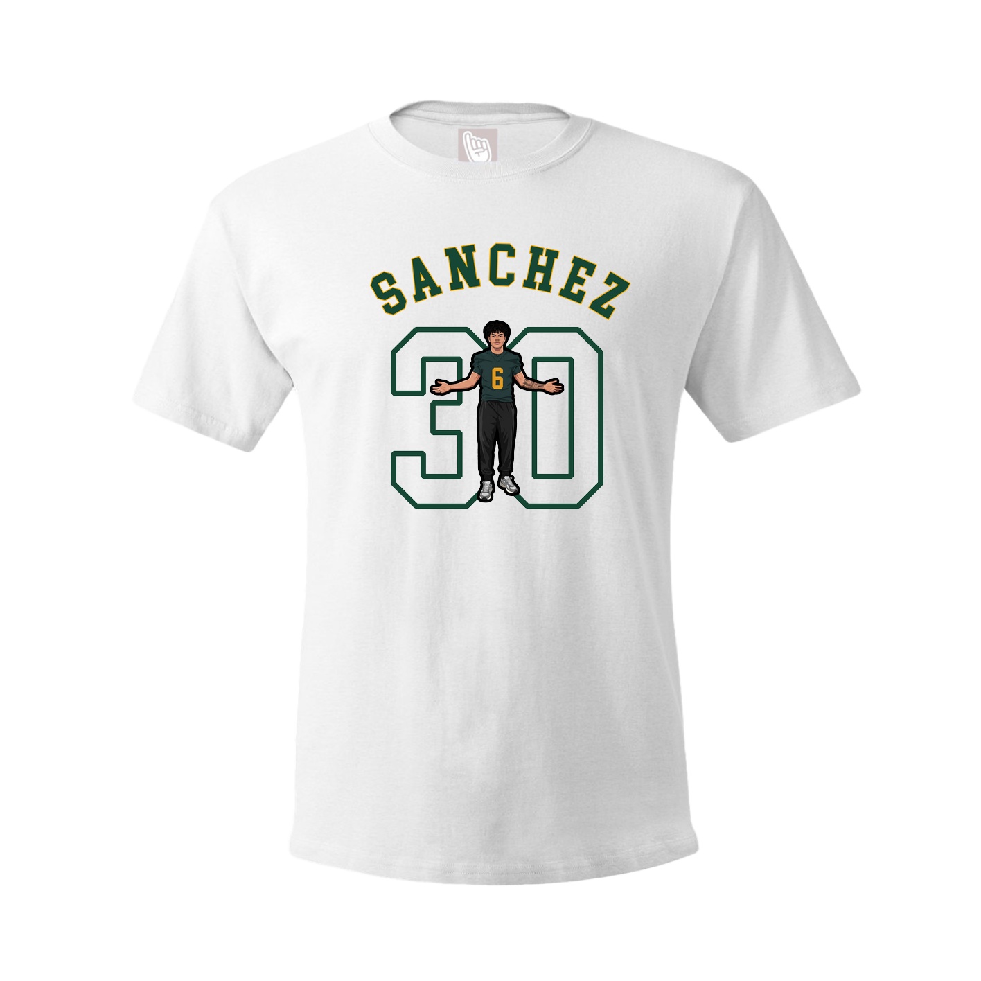 Youth Tee — Shirsey Arch in White