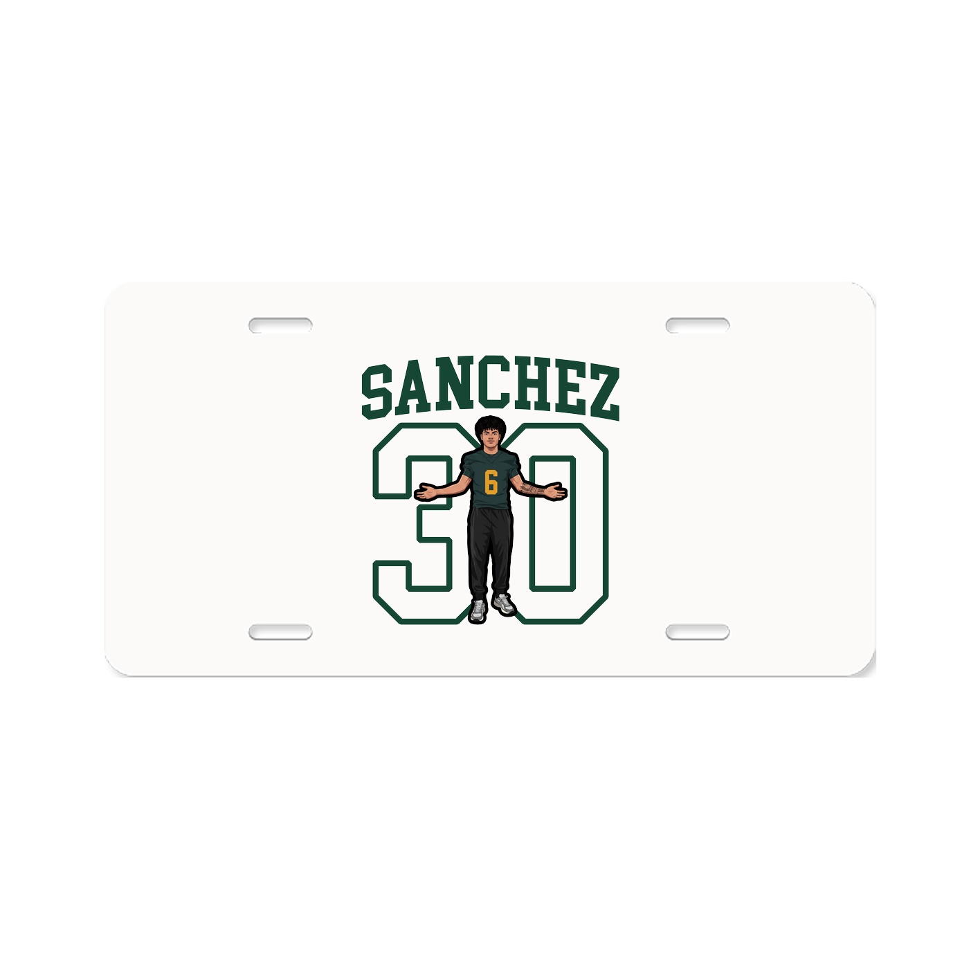 License Plate — Shirsey in Classic
