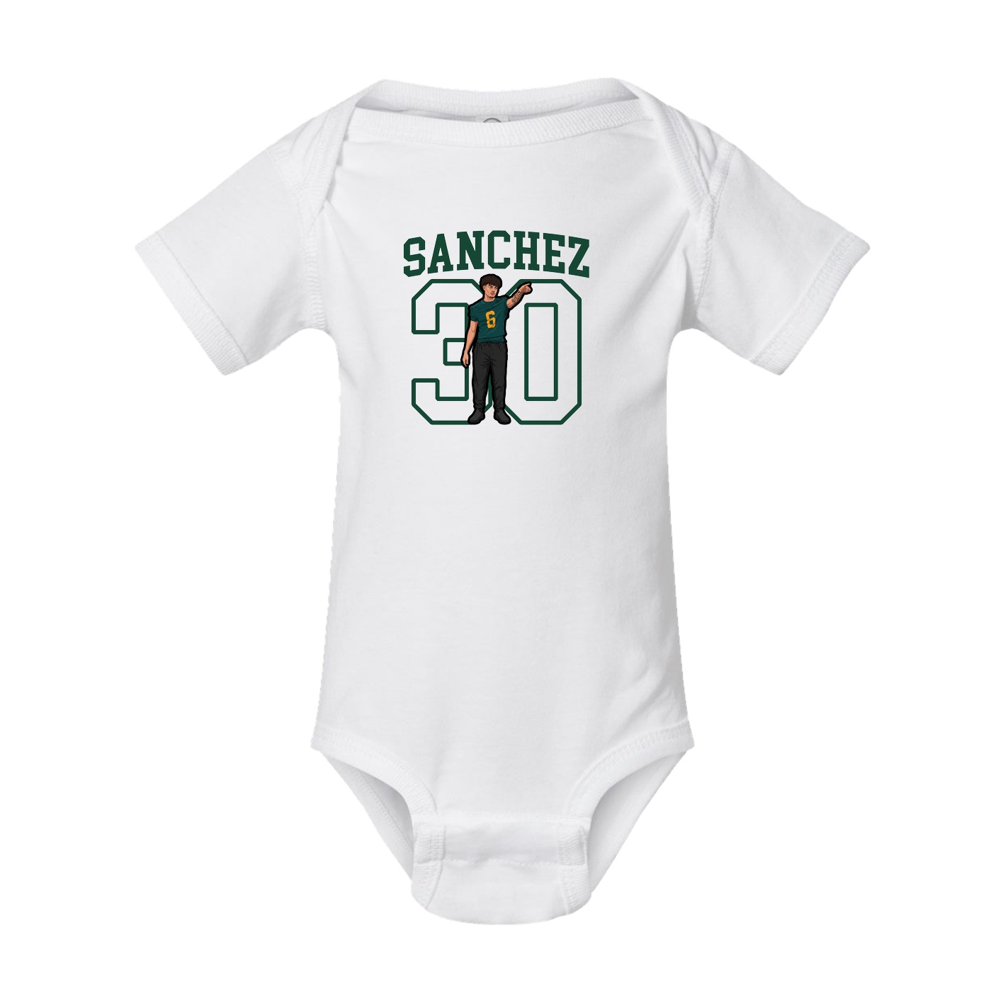 Baby Onesie — Shirsey in White