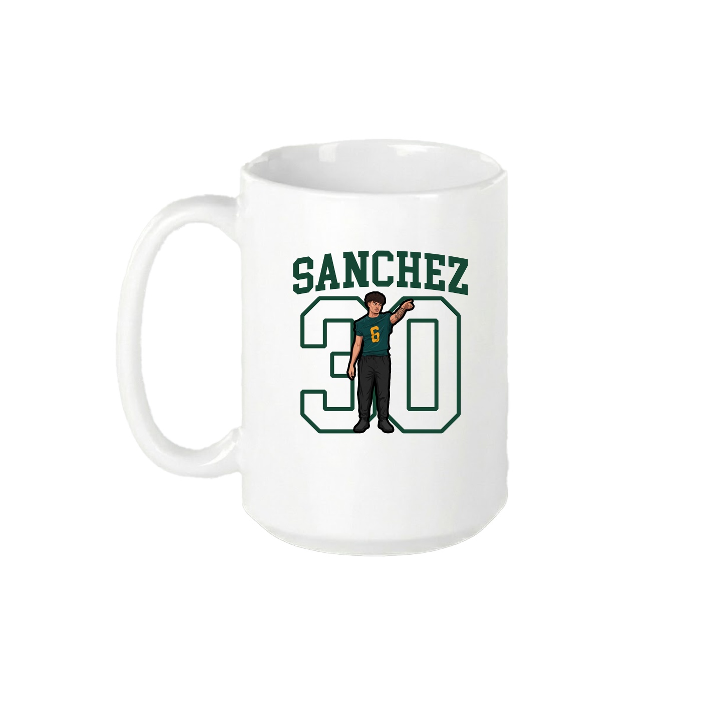 15oz Coffee Mug — Shirsey in White