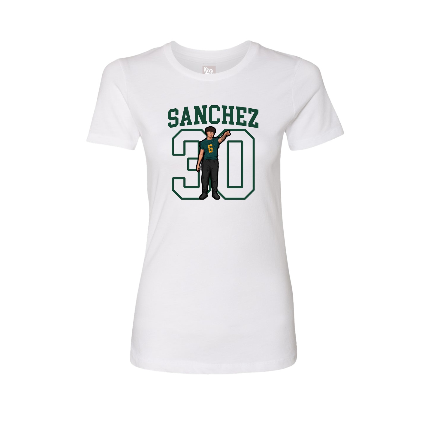 Fitted Women's Tee — Shirsey in White