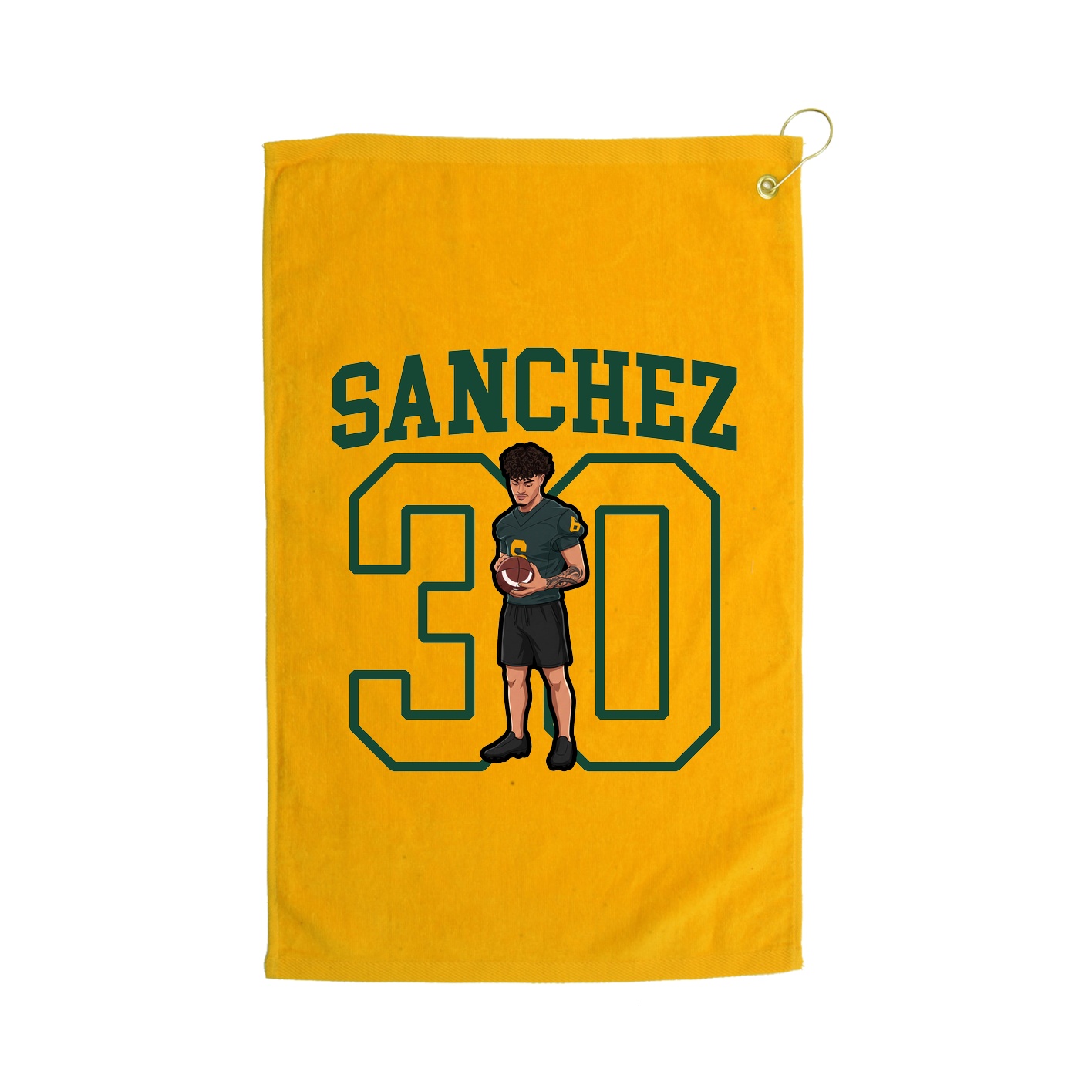Golf Towel — Shirsey in Gold