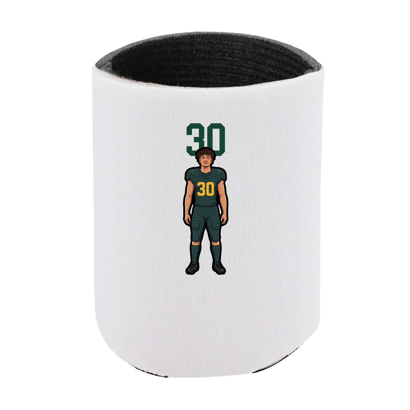 Can Holder — Number Top in White