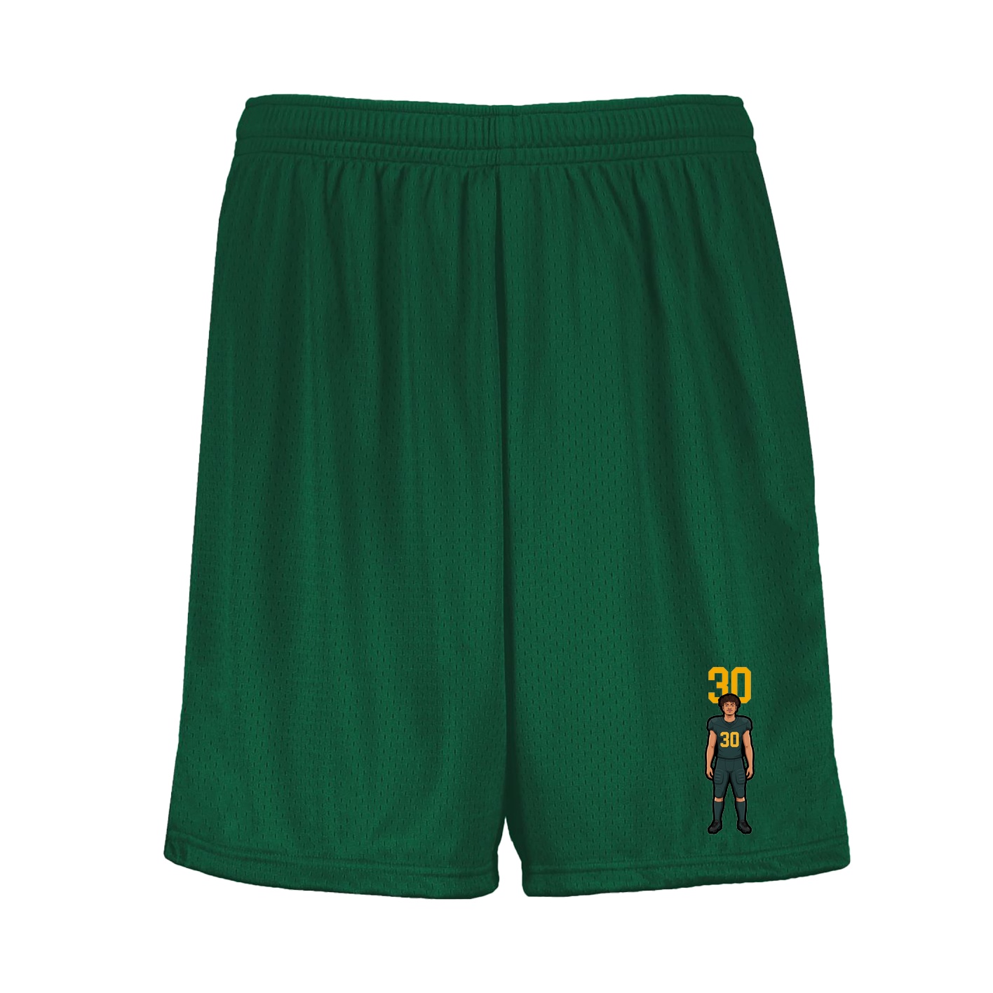 Shorts — Number Top in Green