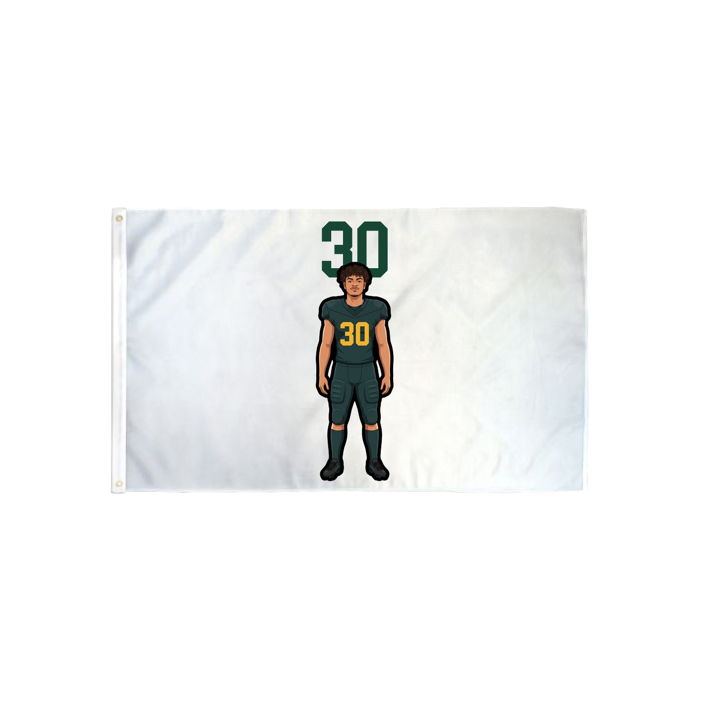 3x5 Flag — Number Top in Classic