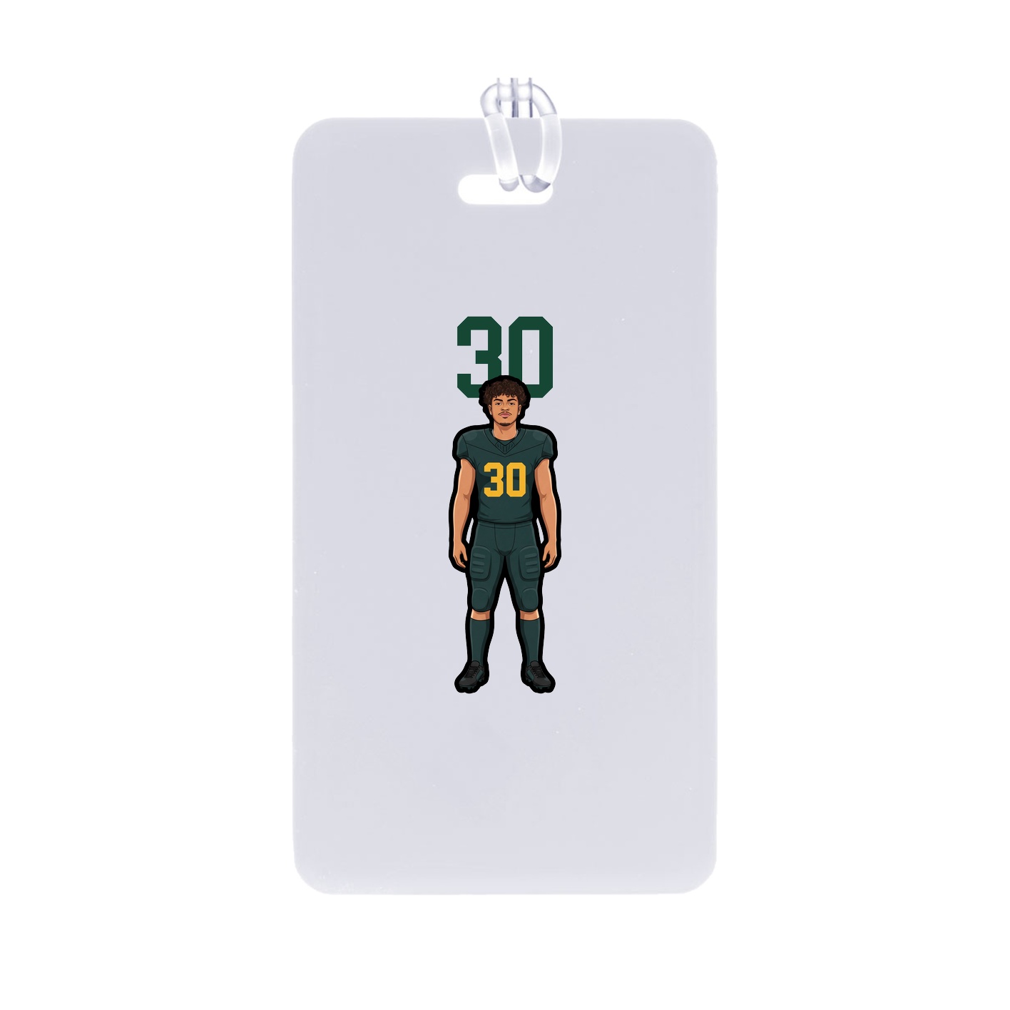 Bag Tag — Number Top in Classic
