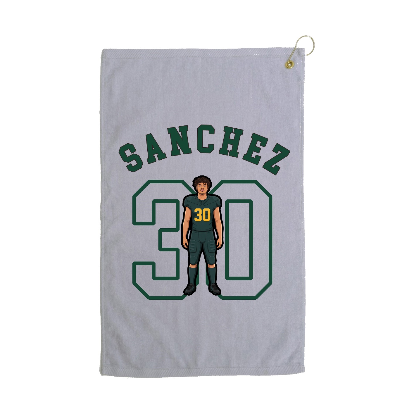 Golf Towel — Shirsey Arch in Grey