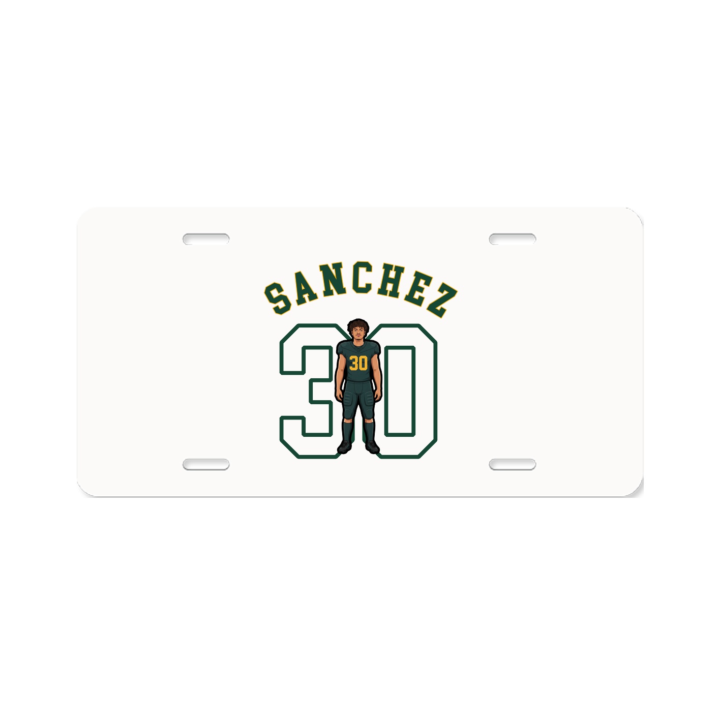 License Plate — Shirsey Arch in Classic