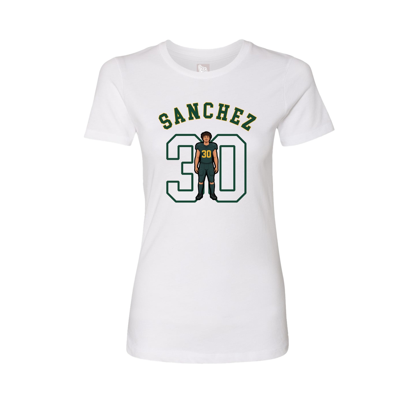 Womens Tee — Shirsey Arch in White