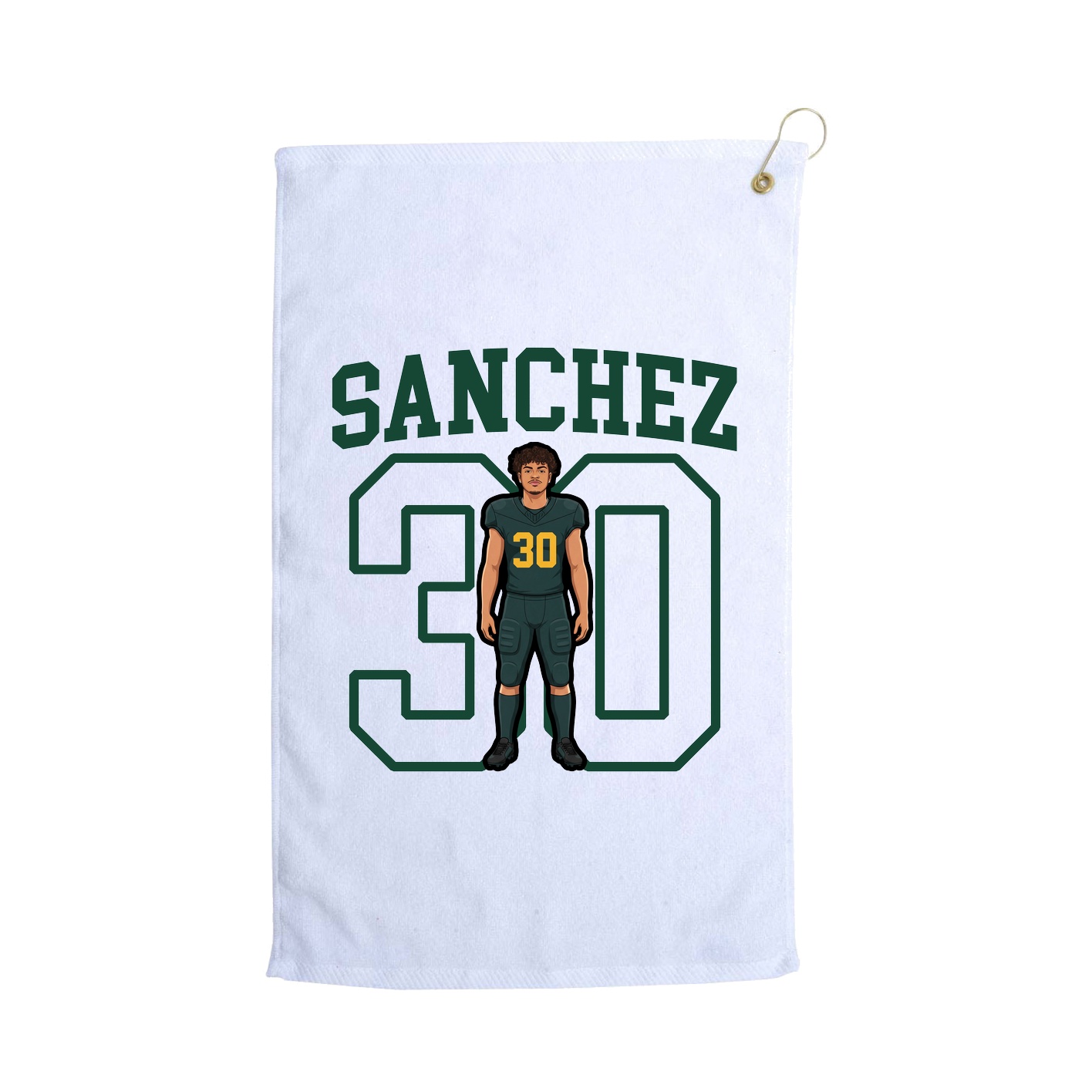 Golf Towel — Shirsey in White