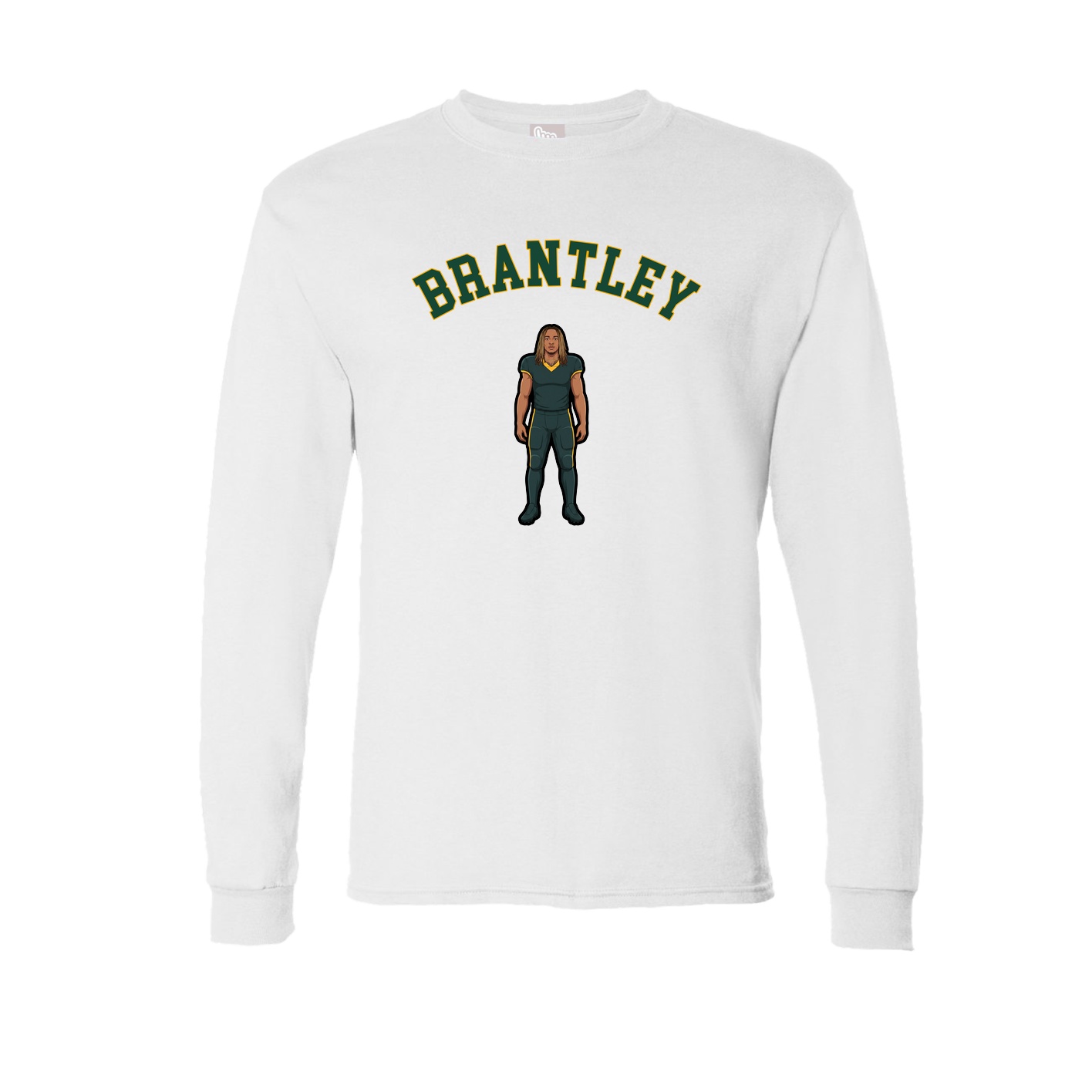 Long Sleeve Tee — Shirsey Arch in White